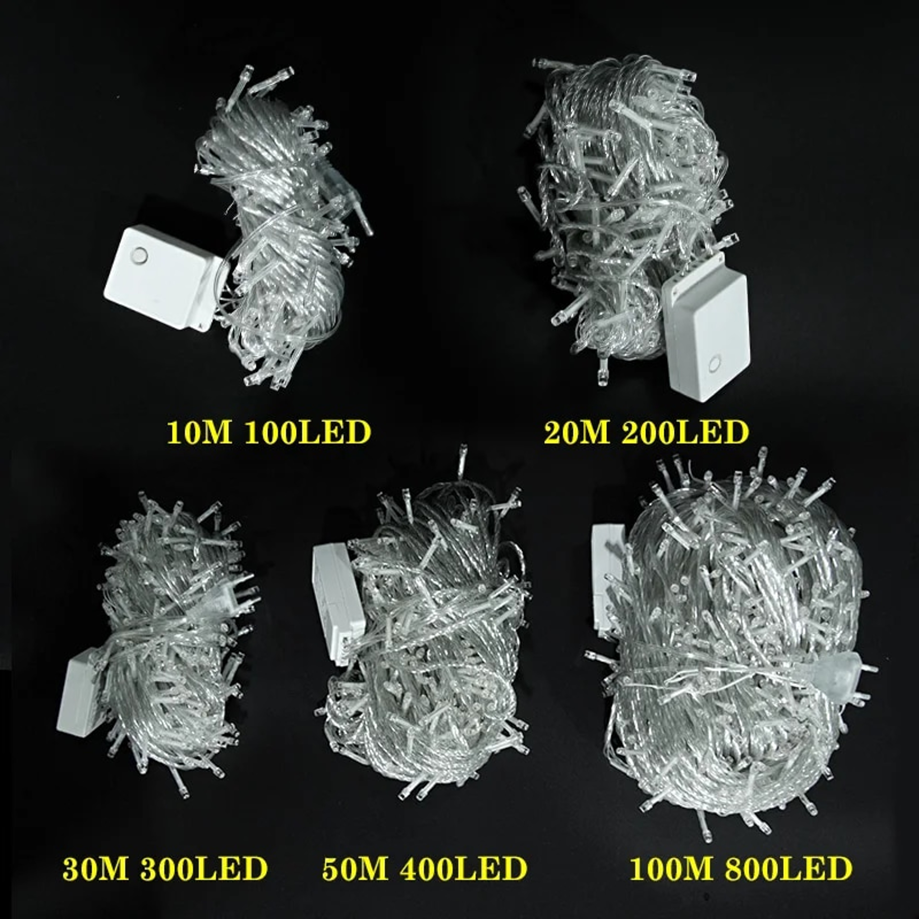 10M 20M 50M 100M Christmas Garland Lights LED String Fairy Light Festoon Lamp Outdoor Decorative Lighting for Wedding Pa – view 3