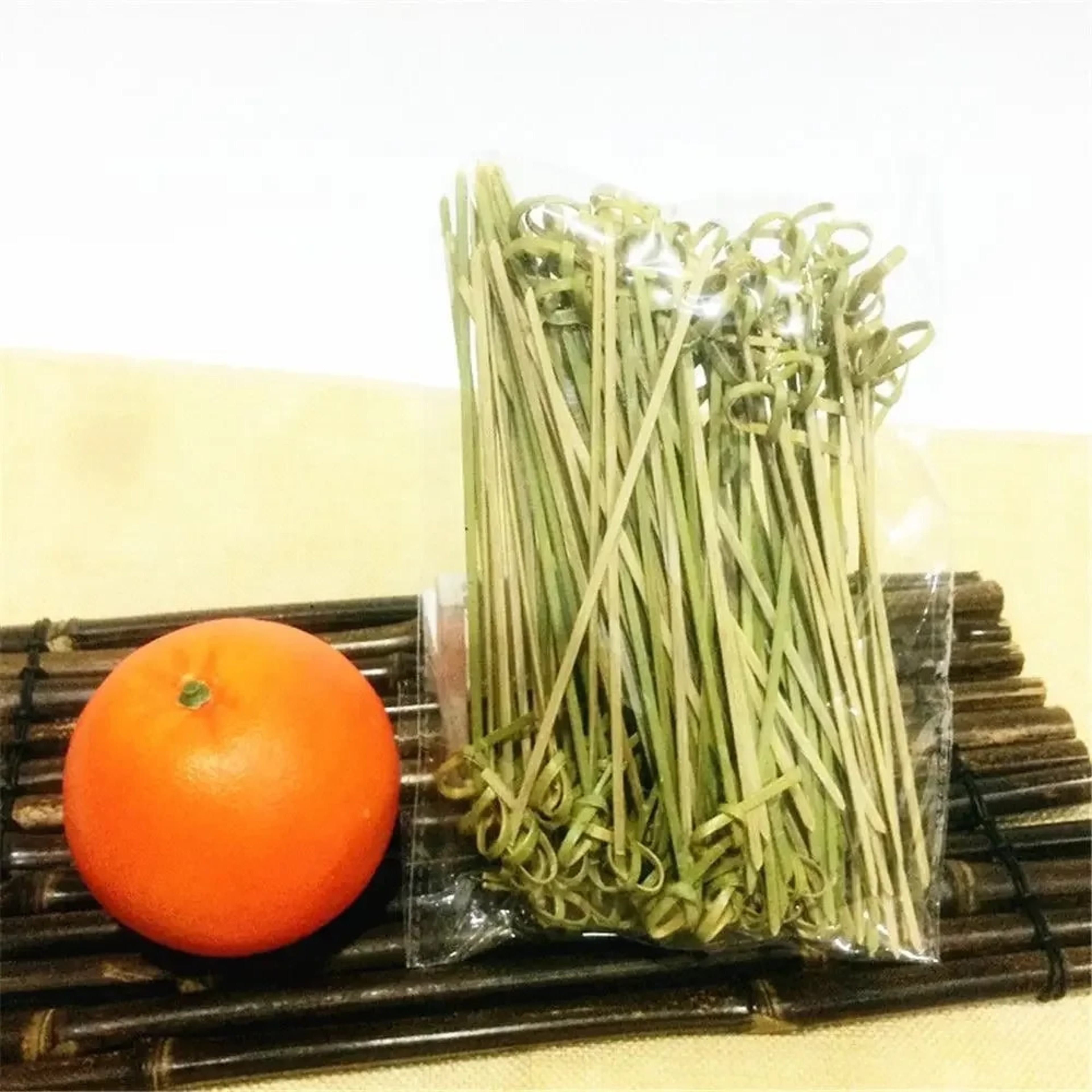 100Pcs Disposable Bamboo Forks for Party Buffets & Cocktail Decorations - Wedding Supplies 12cm – view 8