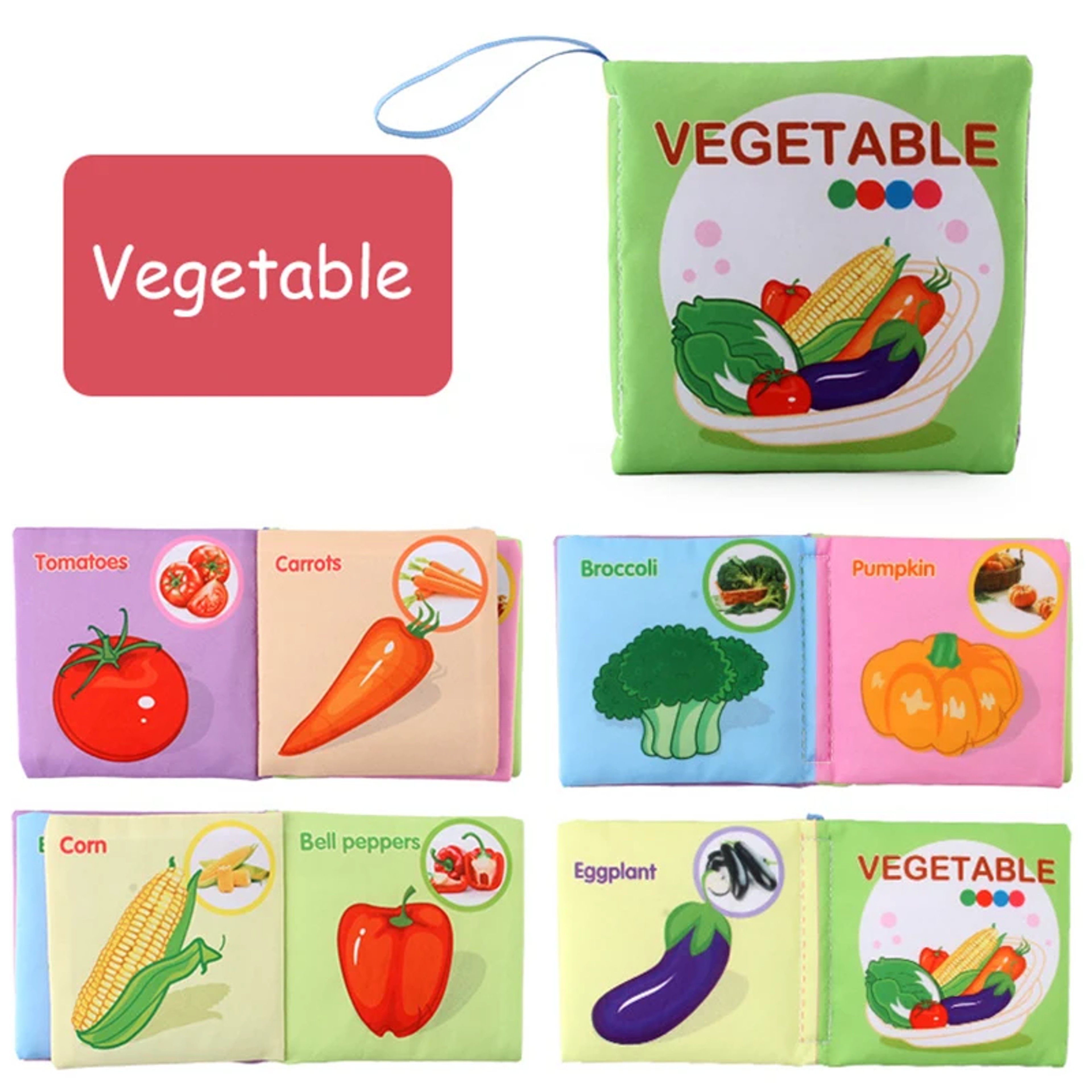 Montessori Busy Book for Toddlers – Sensory Travel Toys & Preschool Learning Activity Books for Airplane & Car – view 9