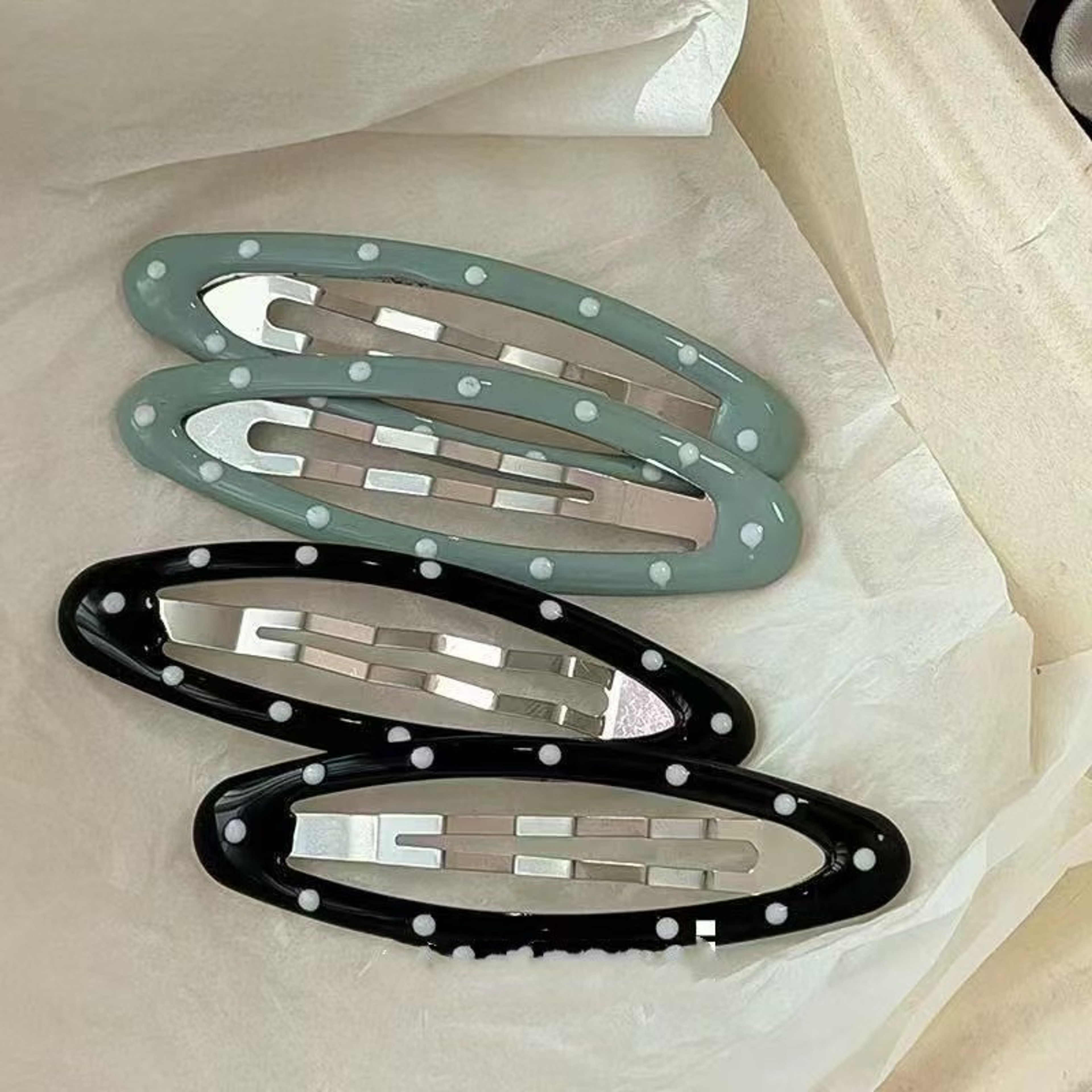 Korean Heart Hair Clip Y2K BB Snap Barrette for Cute Everyday Hairstyles – view 3
