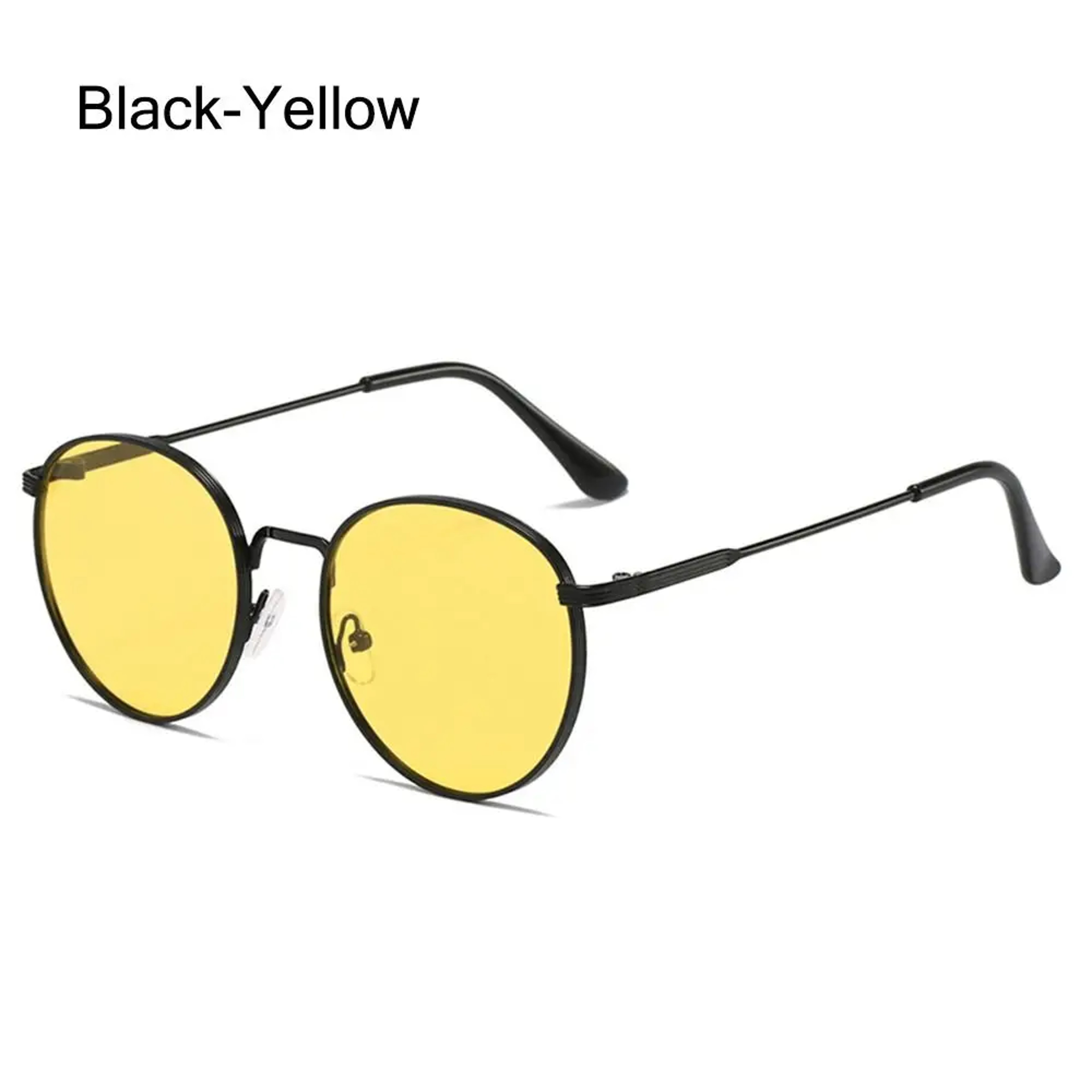 Vintage Round Sunglasses with UV Protection Metal Frame for Women & Men – view 7