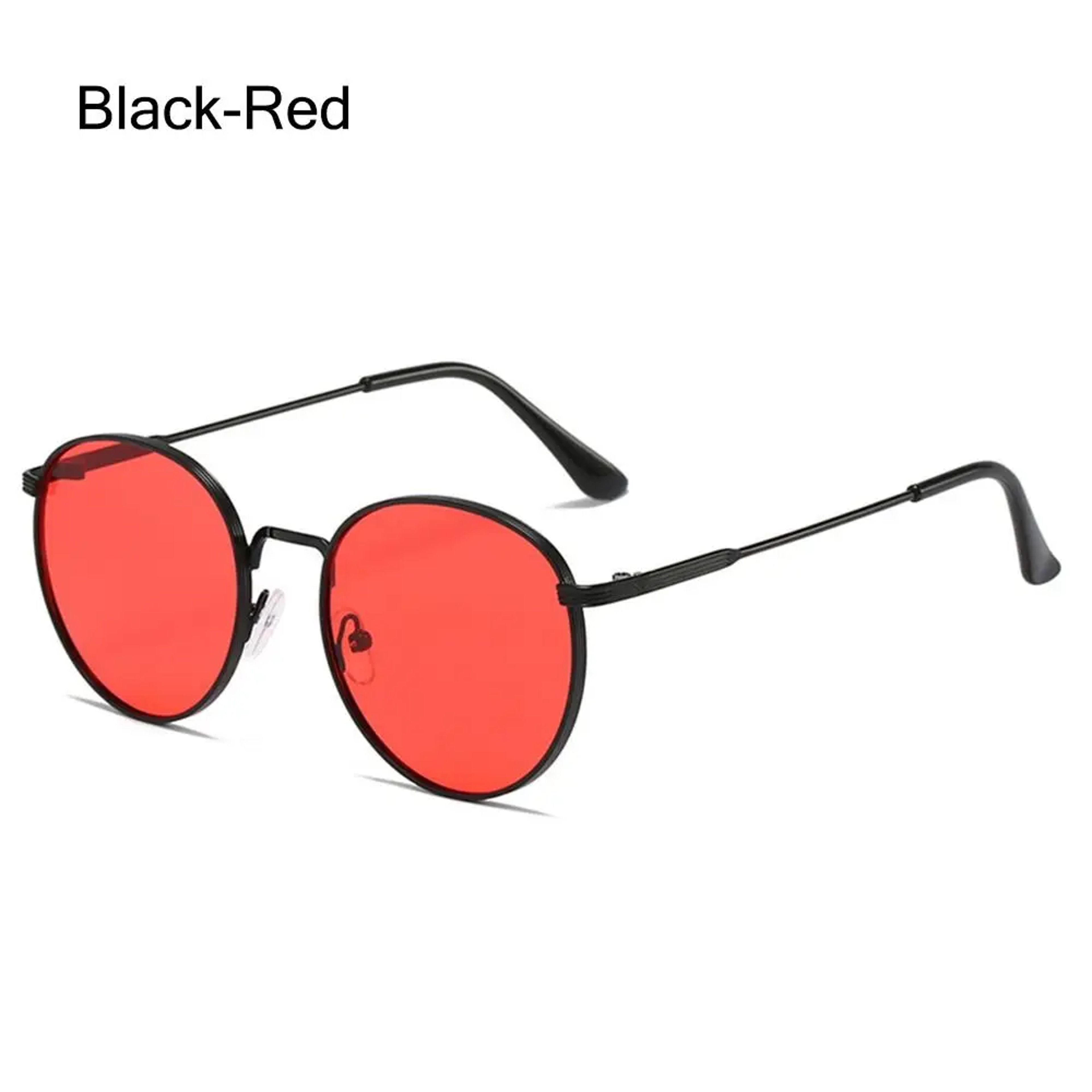 Vintage Round Sunglasses with UV Protection Metal Frame for Women & Men – view 8