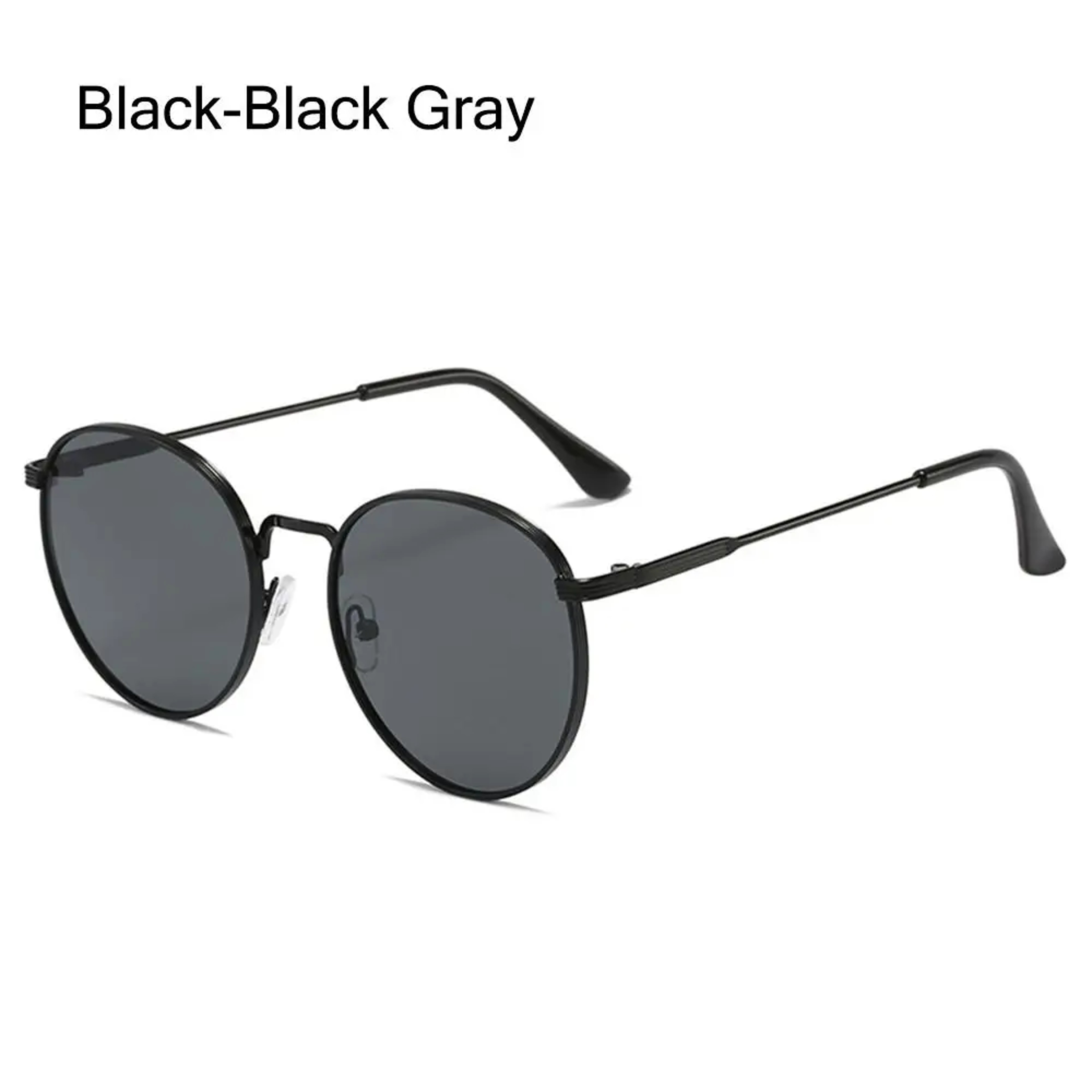 Vintage Round Sunglasses with UV Protection Metal Frame for Women & Men – view 11