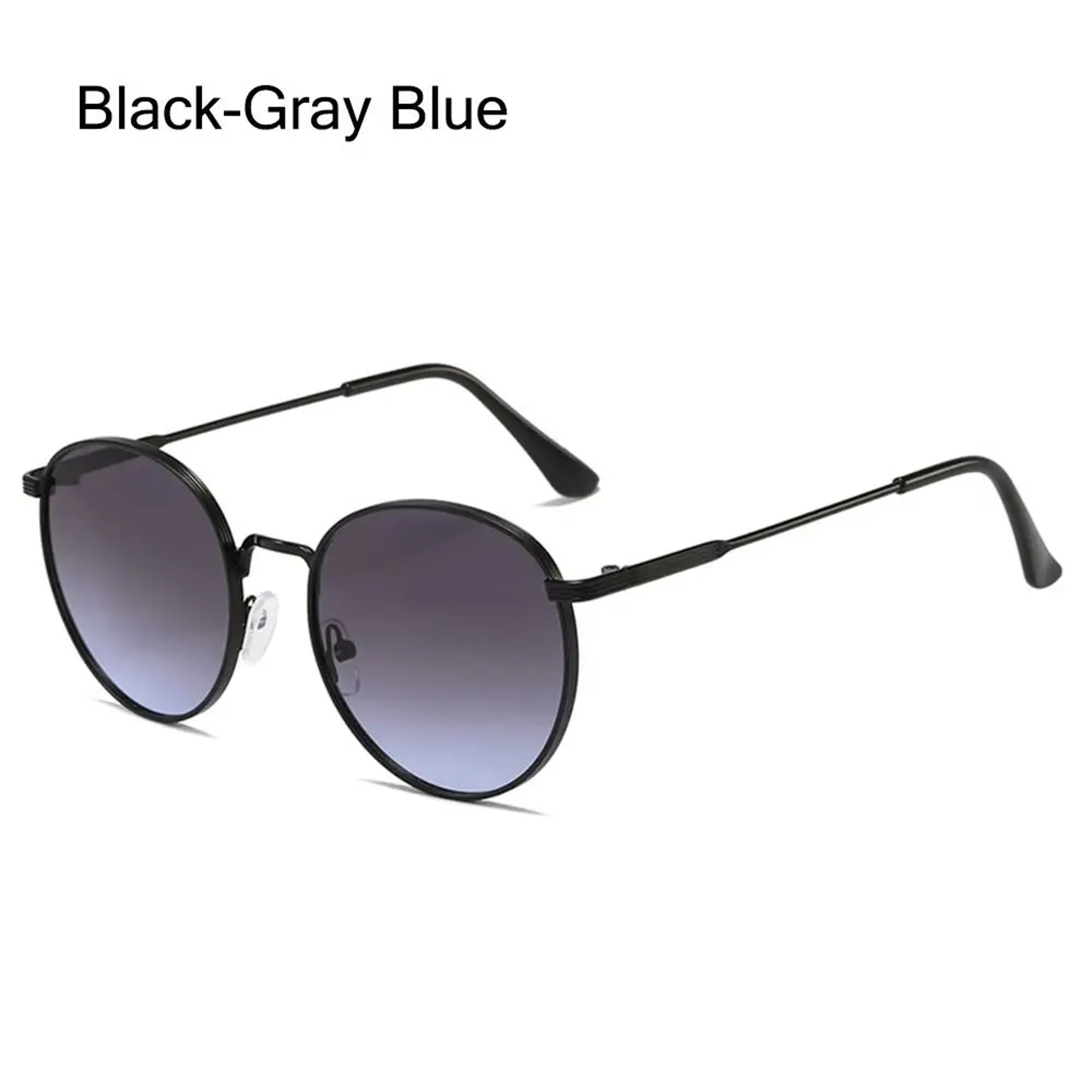 Vintage Round Sunglasses with UV Protection Metal Frame for Women & Men – view 15