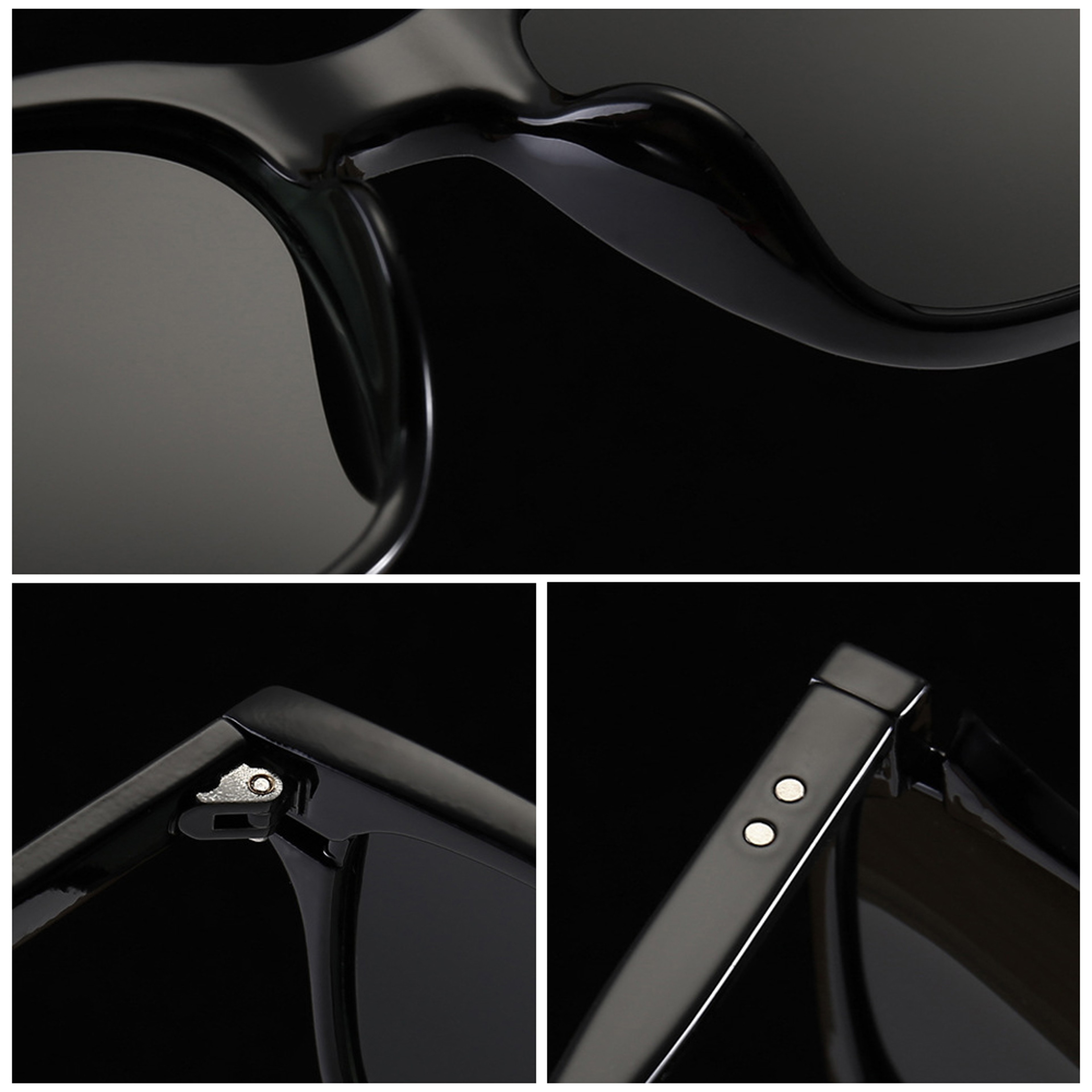 Polarized Sunglasses UV Vintage Square Driving Shades for Men & Women – view 4