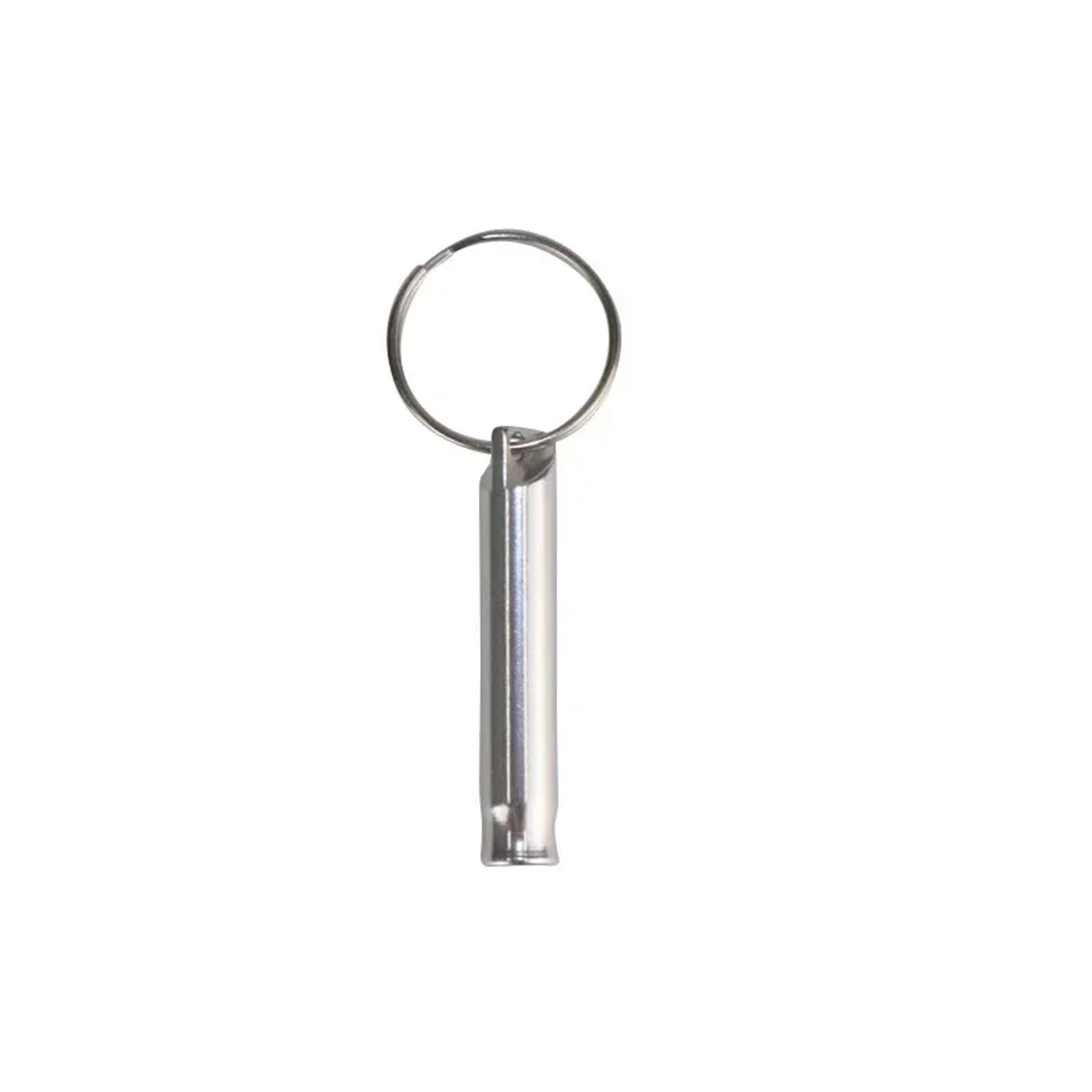 Portable Survival Whistle Aluminum Alloy Emergency Whistle Keychain For Camping Hiking  Training 12