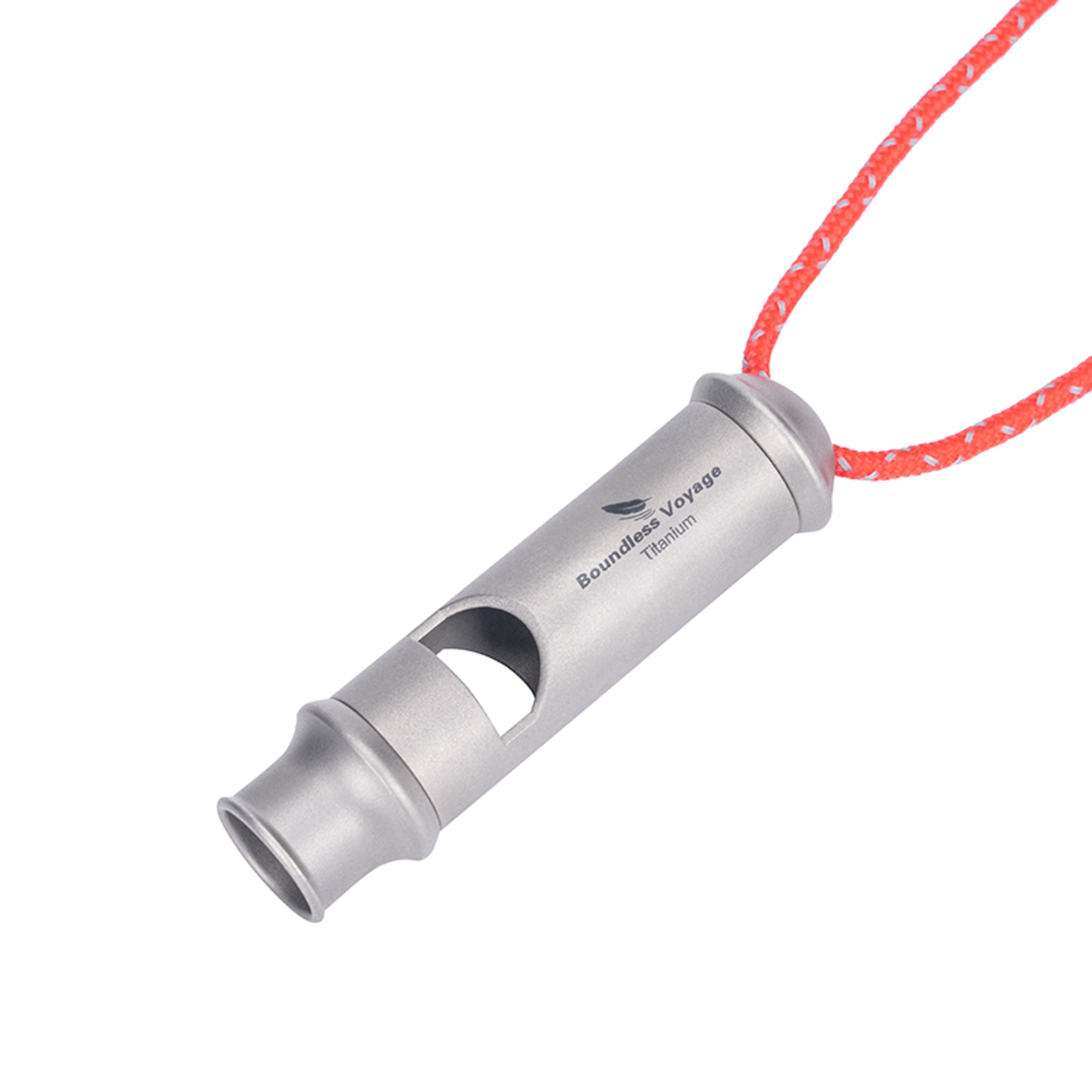Boundless Voyage Titanium Survival Whistle For Camping Hiking  Emergency Safety 1