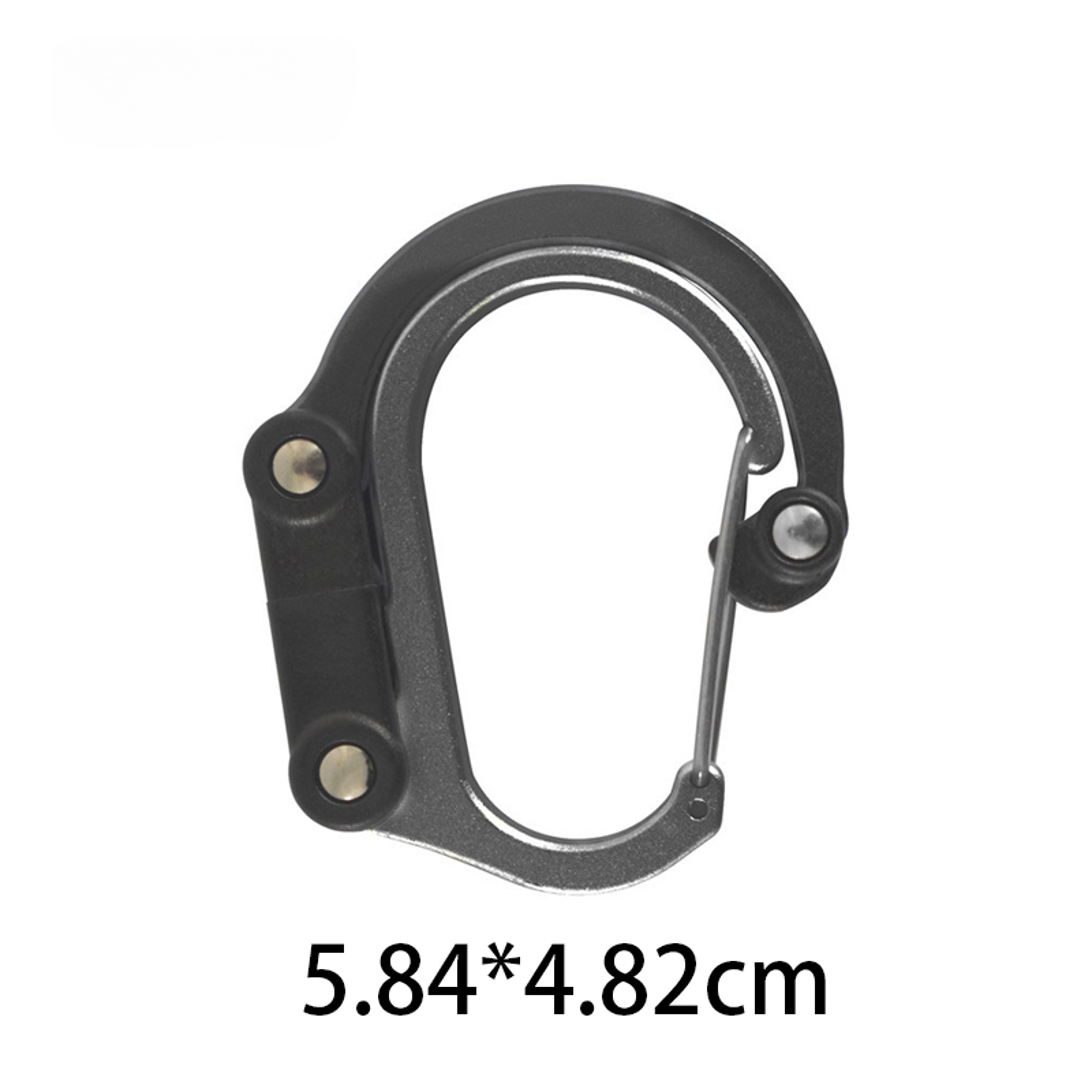 Rotating Camping Carabiner Gear Clip with Backpack Hook and 20KG Load Capacity – view 8