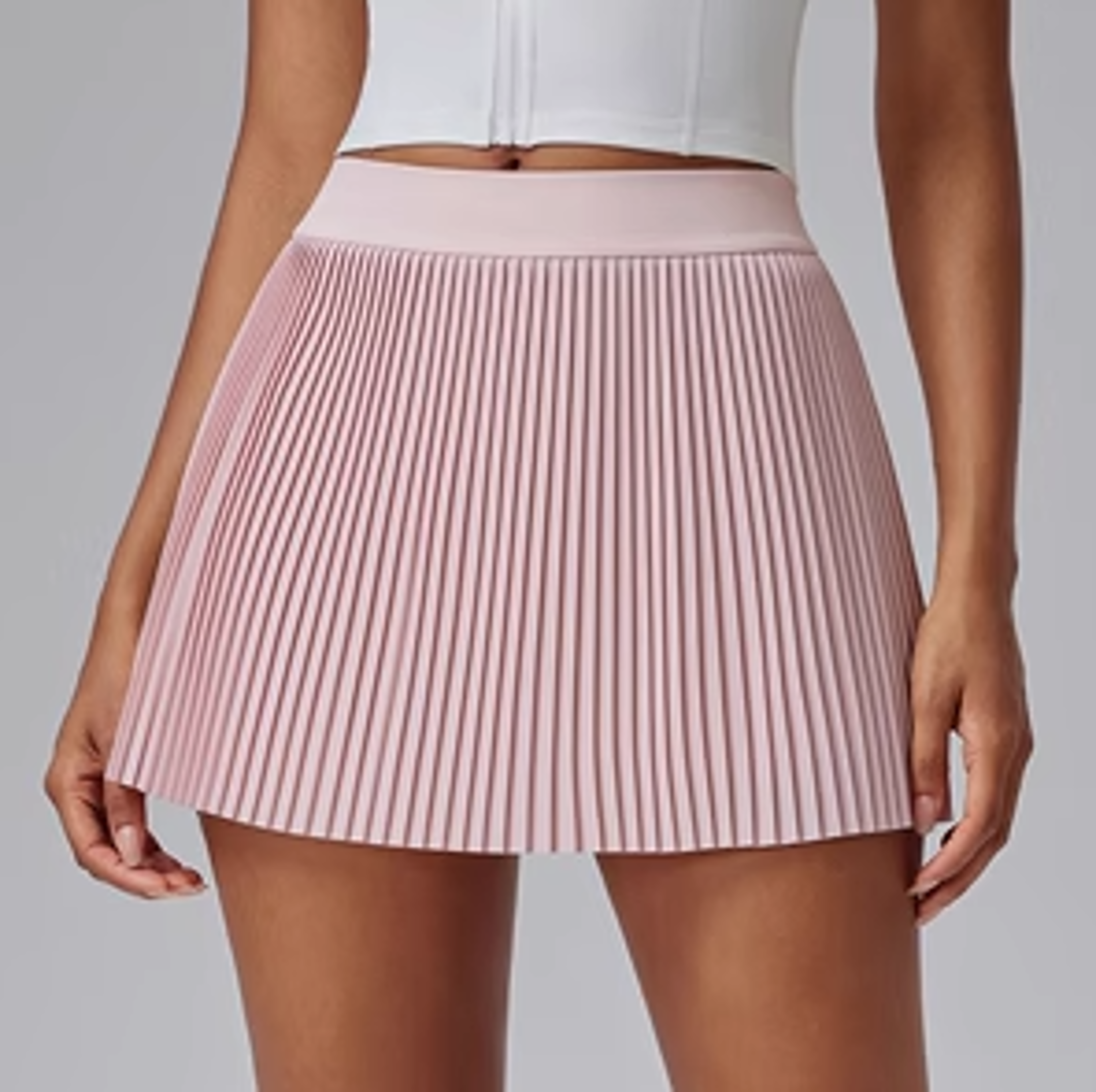 Women's Tennis Skirt Quick Dry Pleated Athletic Skirt with Built In Shorts for Tennis, Badminton & Fitness – view 6