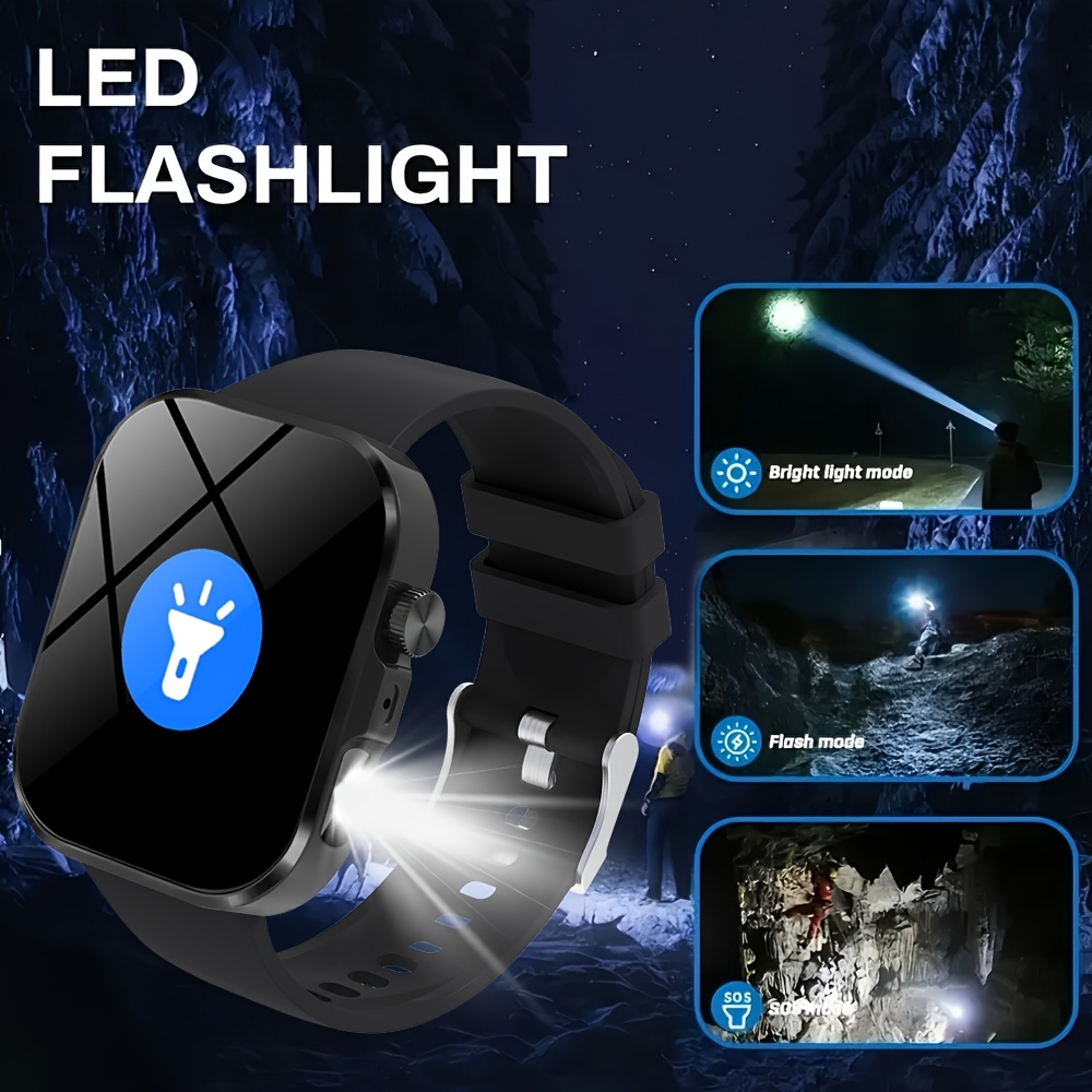 Premium Smart Watch with Fitness Tracker, GPS & Multi Sports Modes for Android and iPhone – view 3
