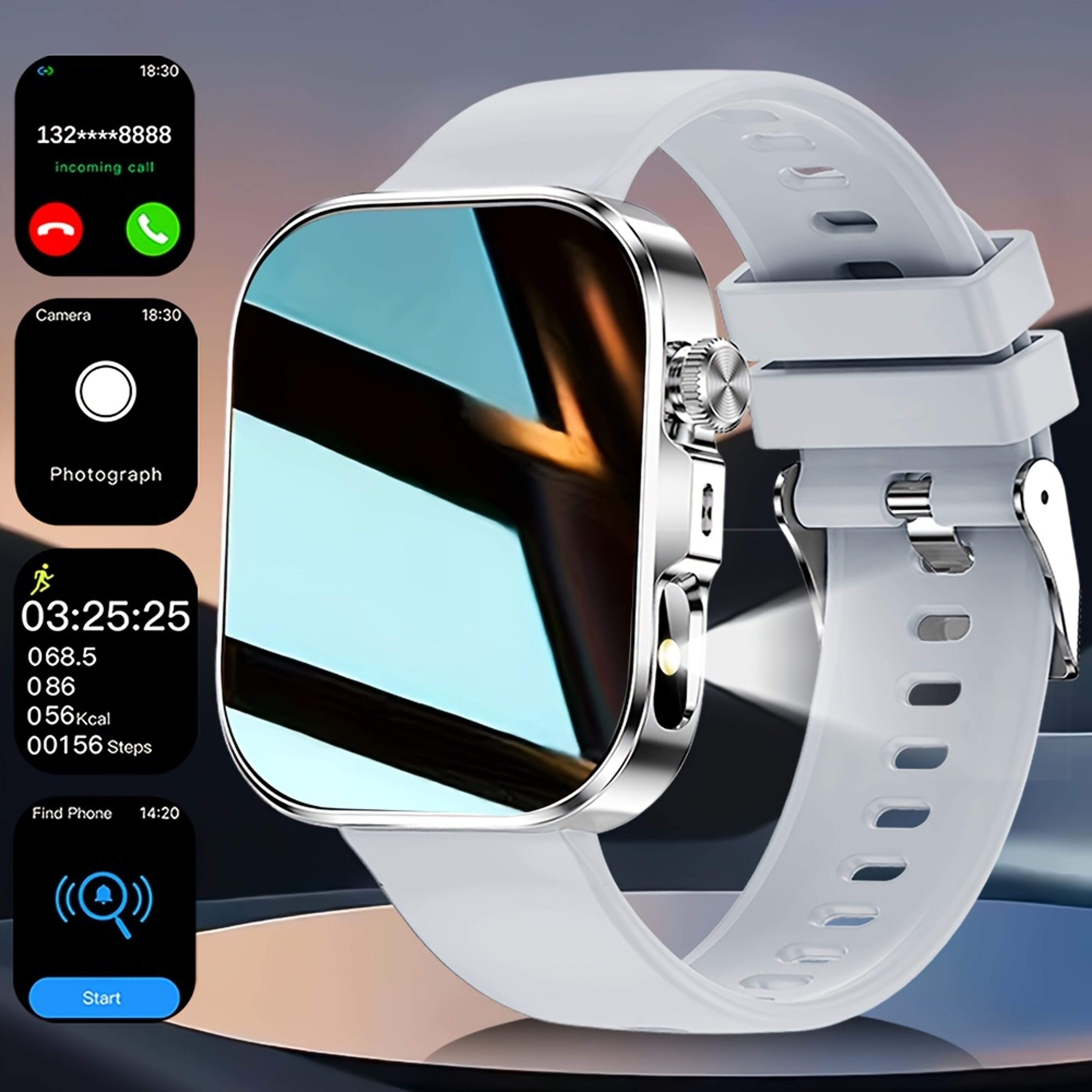 Premium Smart Watch with Fitness Tracker, GPS & Multi Sports Modes for Android and iPhone – view 7