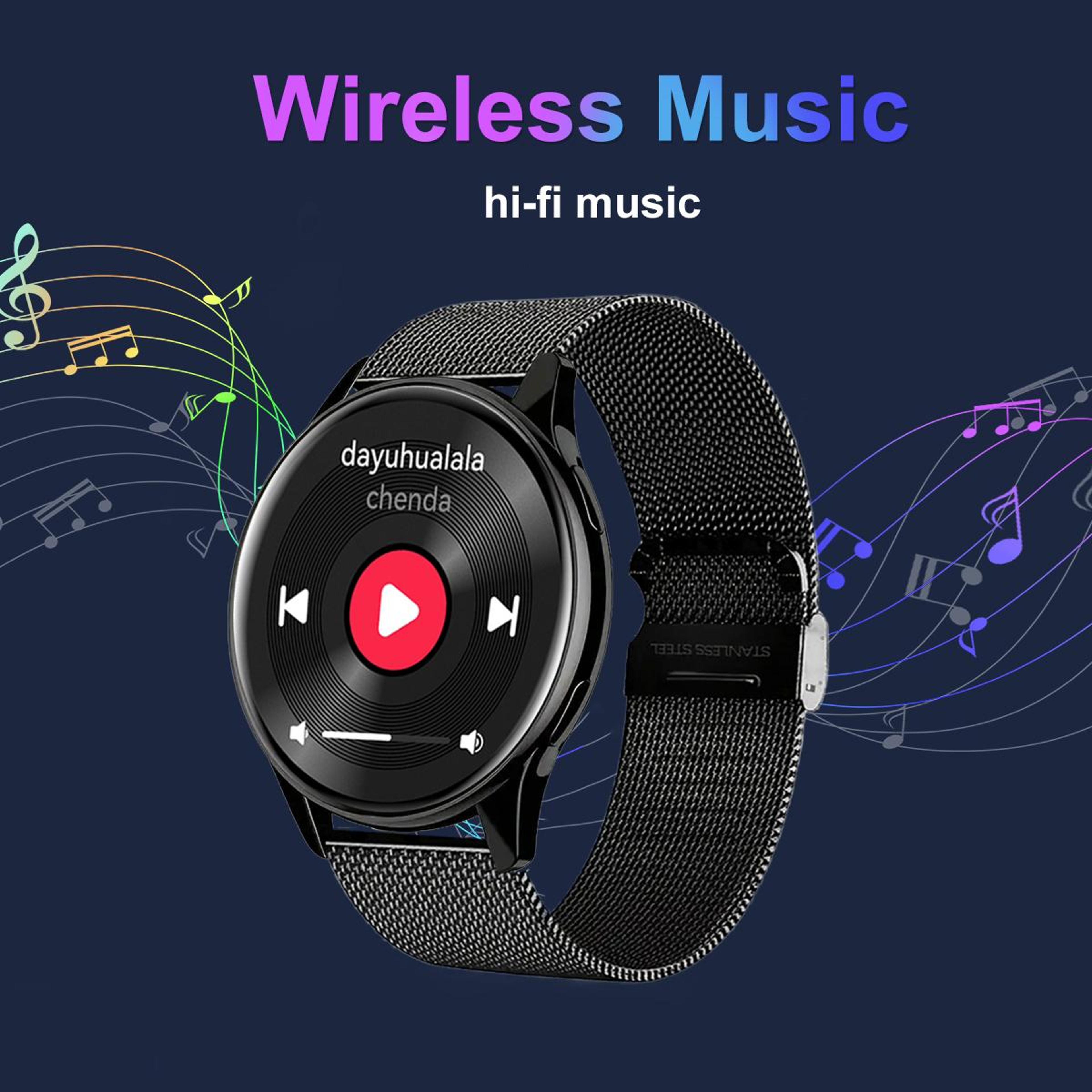 Smart Bluetooth Calling Smart Watch with Fitness Tracker & Custom Watch Faces for Android and iPhone – view 5