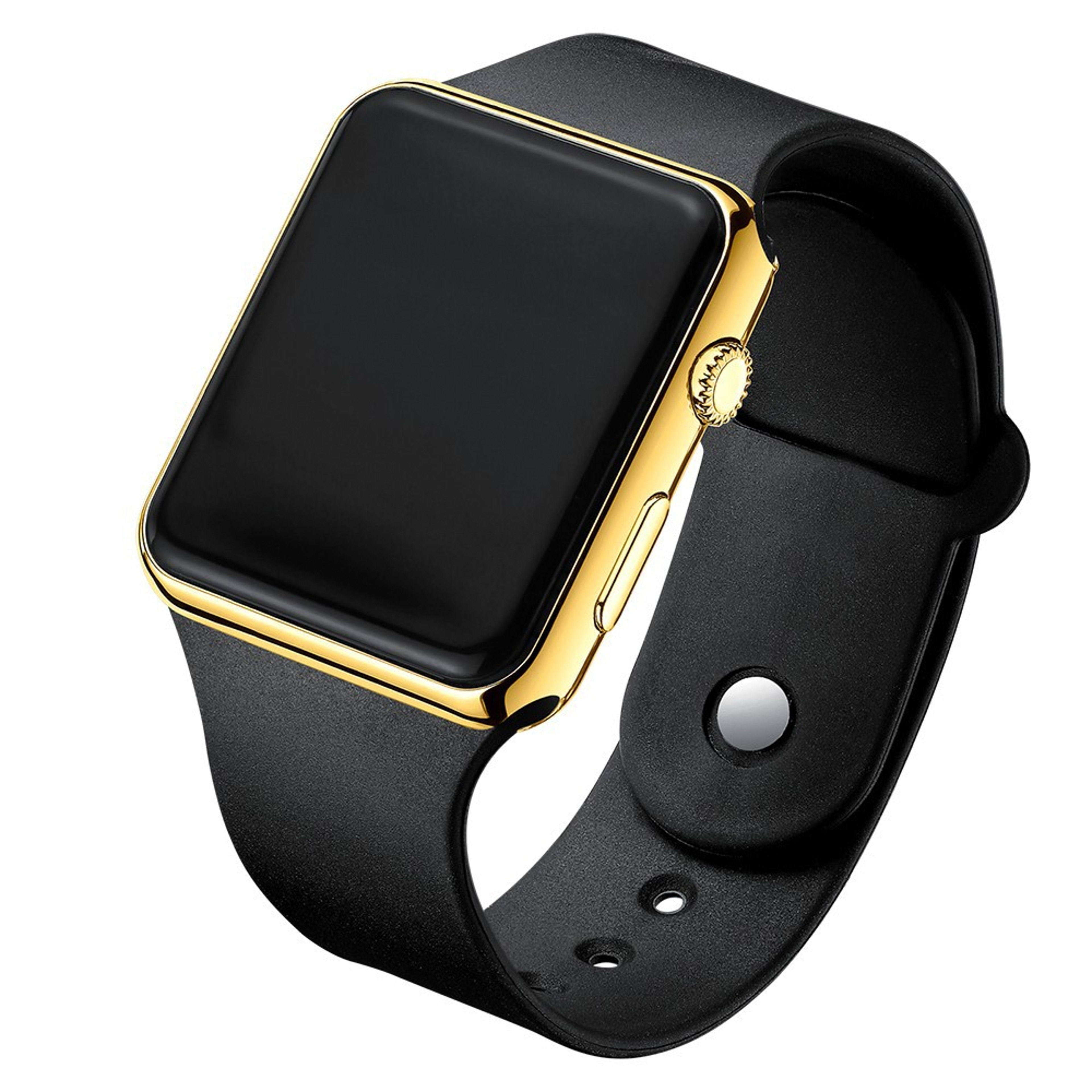 Minimalist LED Digital Watch with Silicone Strap Casual Sports Watch for Men & Women – view 7