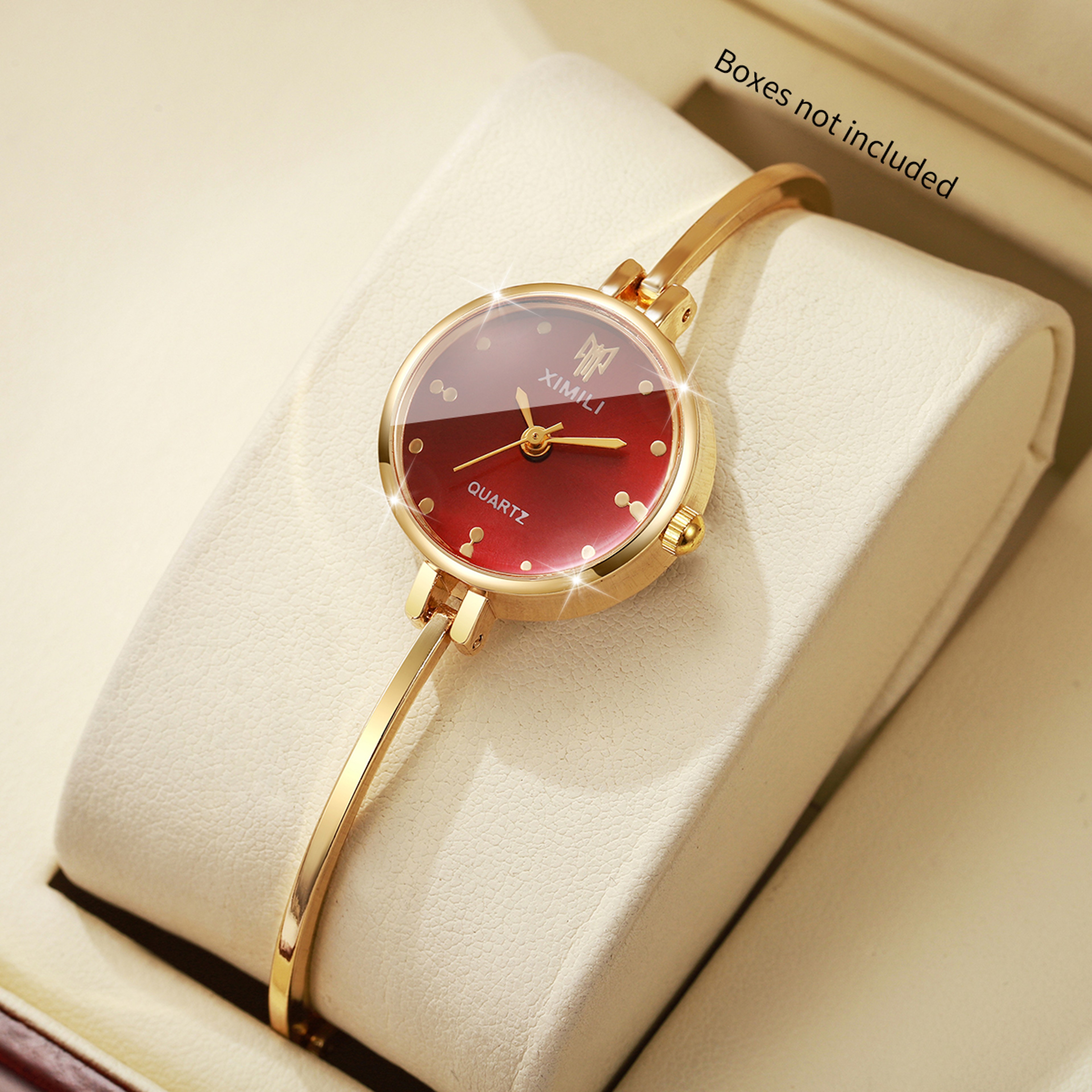 Elegant Women's Bracelet Watch with Quartz Movement and Bangle Strap for Everyday Style – view 9