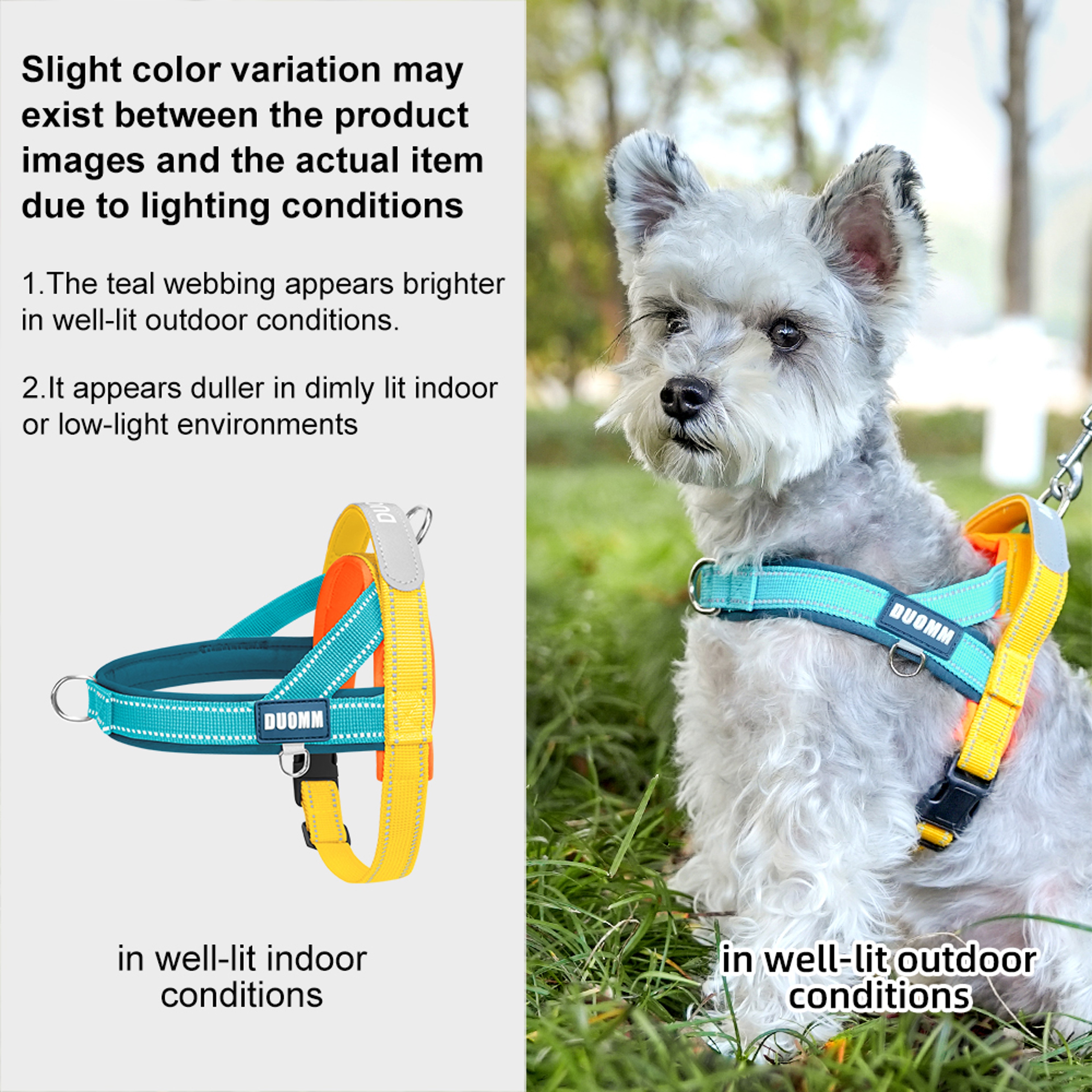 Reflective No Pull Dog Harness Breathable Step In Soft Padded Walking Vest – view 6