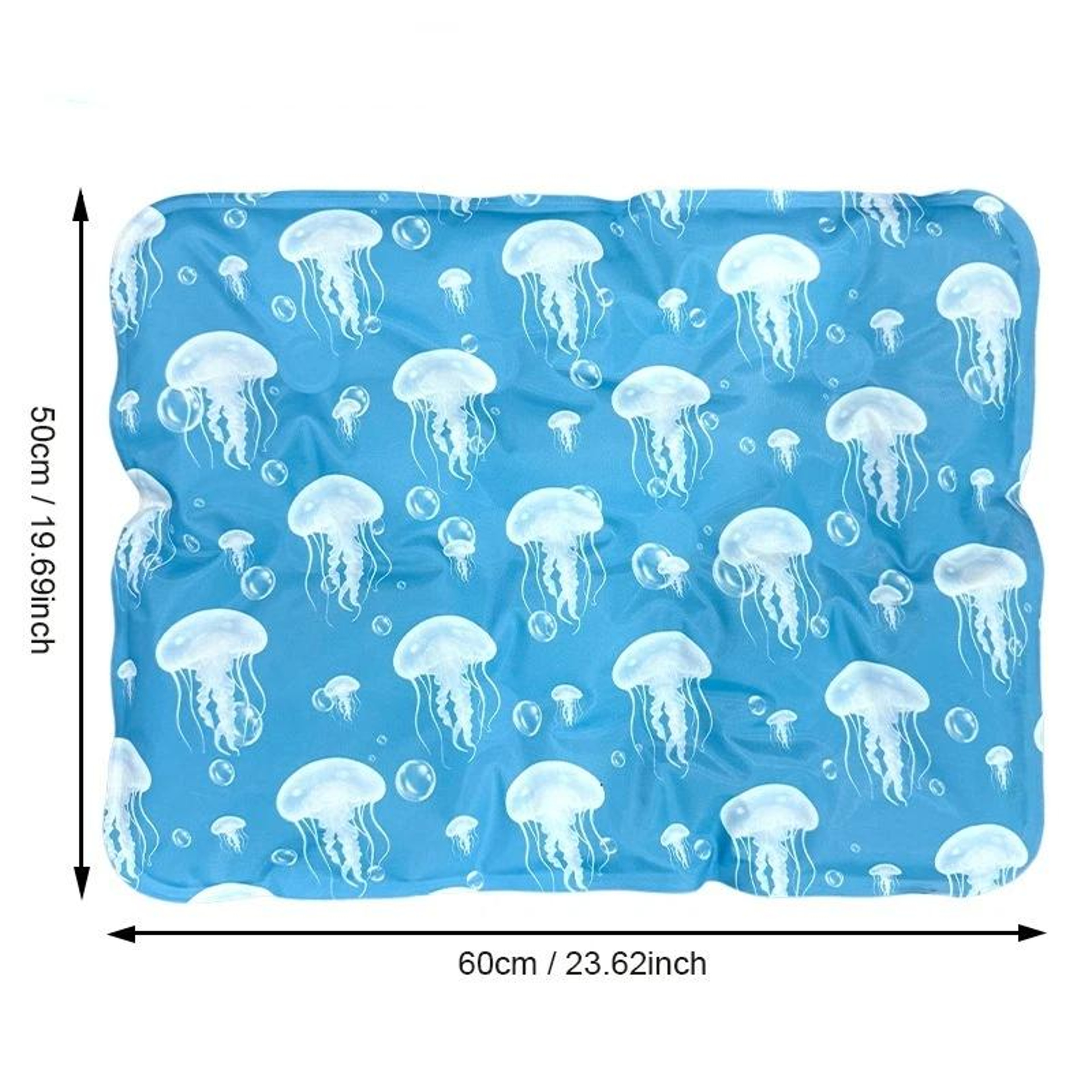 Pet Cooling Mat Self Cooling Gel Pad For Dogs  Cats Portable Leak Proof Summer Cooling Bed 6