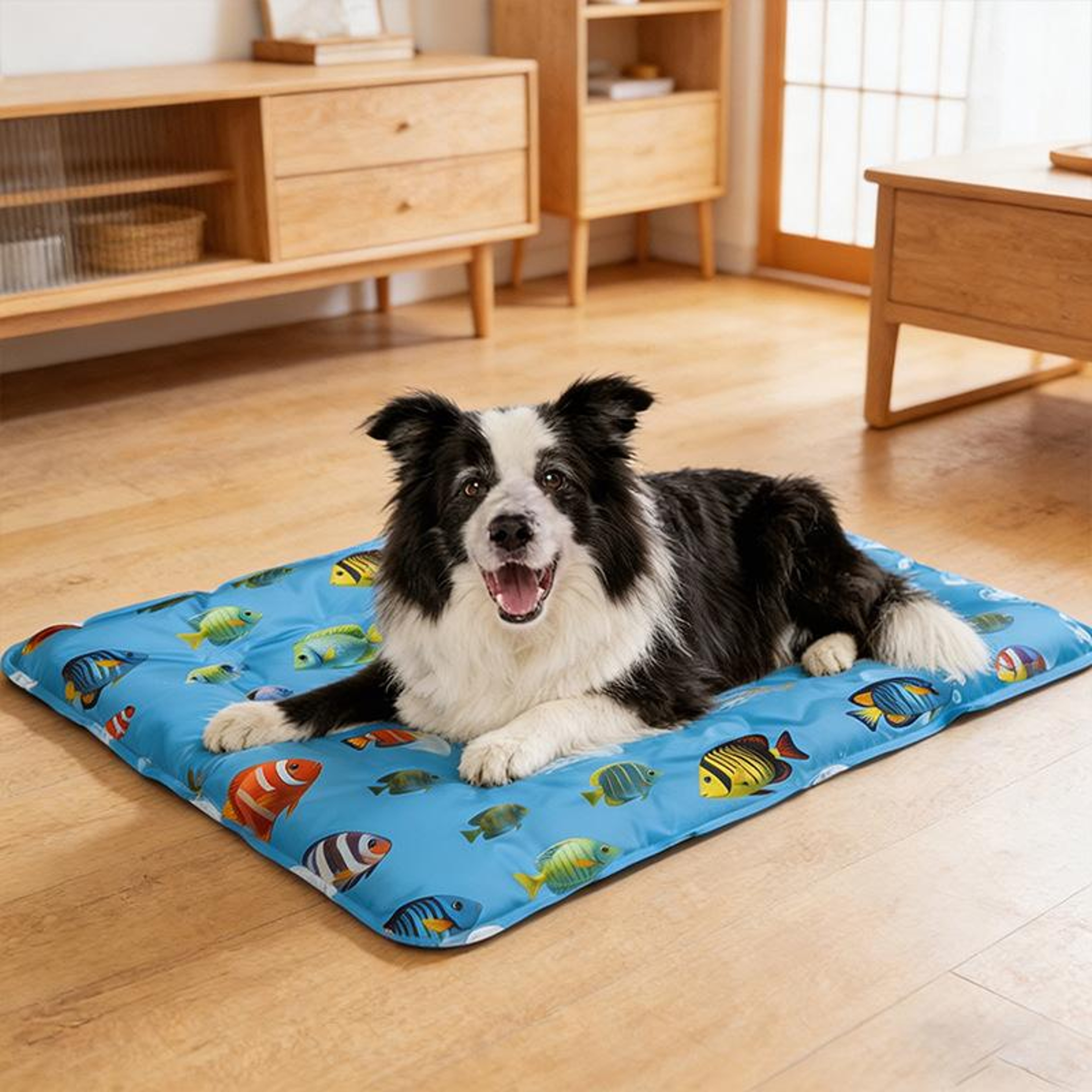 Pet Cooling Mat Self Cooling Gel Pad For Dogs  Cats Portable Leak Proof Summer Cooling Bed 5