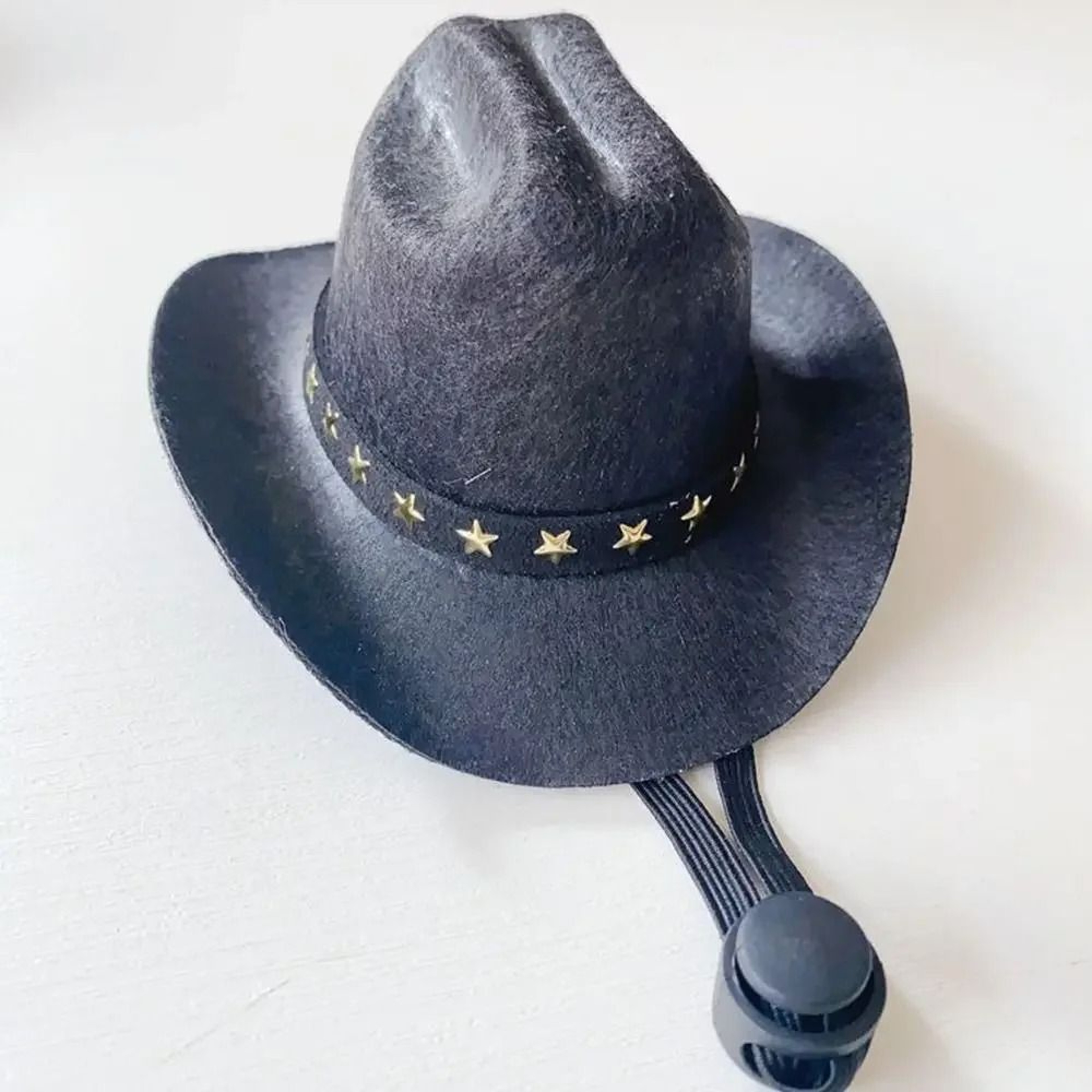 Adjustable Pet Cowboy Hat for Dogs & Cats Funny Western Costume Headwear with Secure Fit – view 3