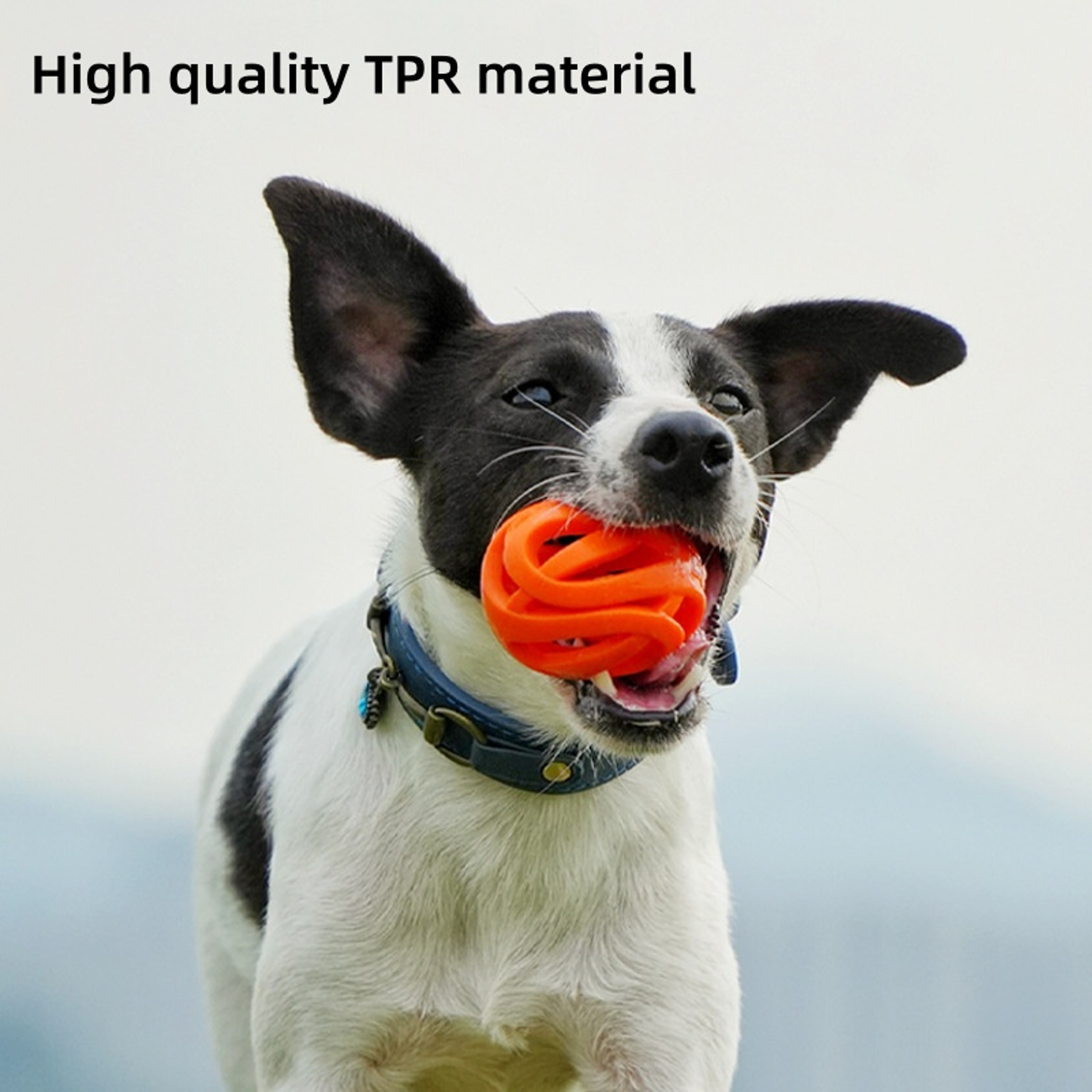 Interactive Dog Chew Ball Durable Dog Teeth Cleaning Toy for Small & Medium Dogs – view 3
