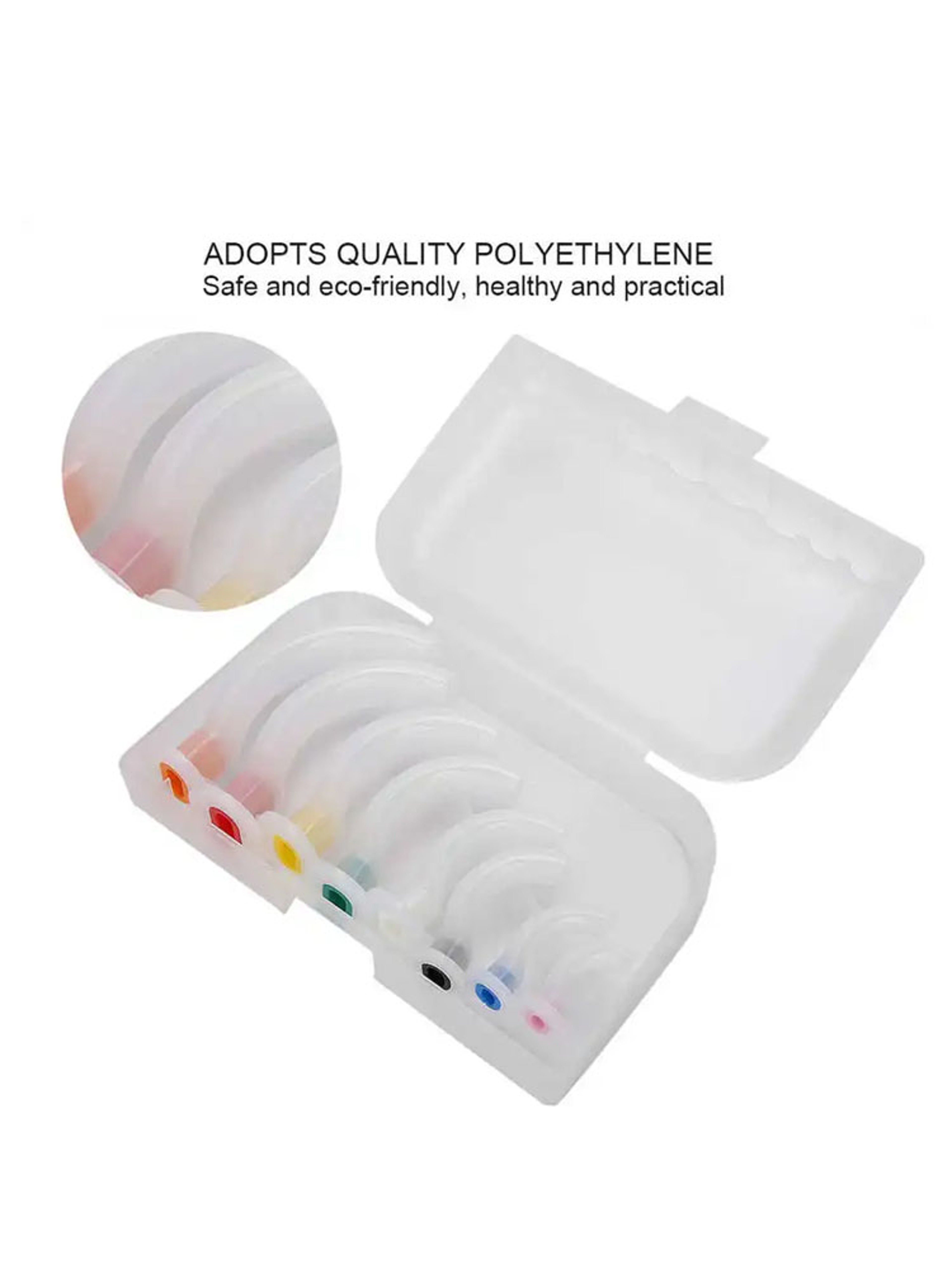 Disposable Oropharyngeal Airway Set Color Coded Oral Airway Kit for First Aid & Emergency Care – view 3