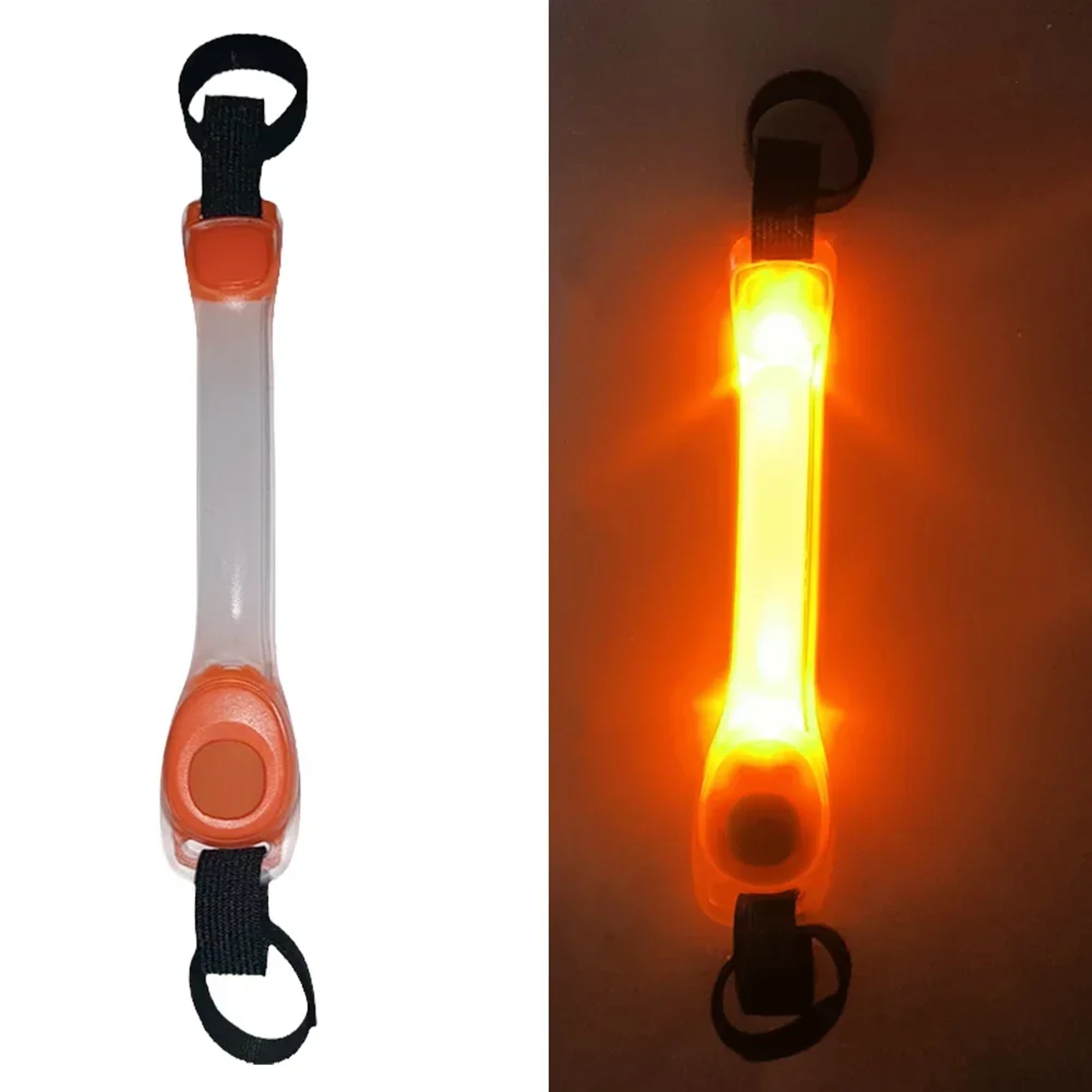 Bright Paw LED Dog Safety Light Waterproof Flashing Clip for Collar, Harness & Leash – view 12