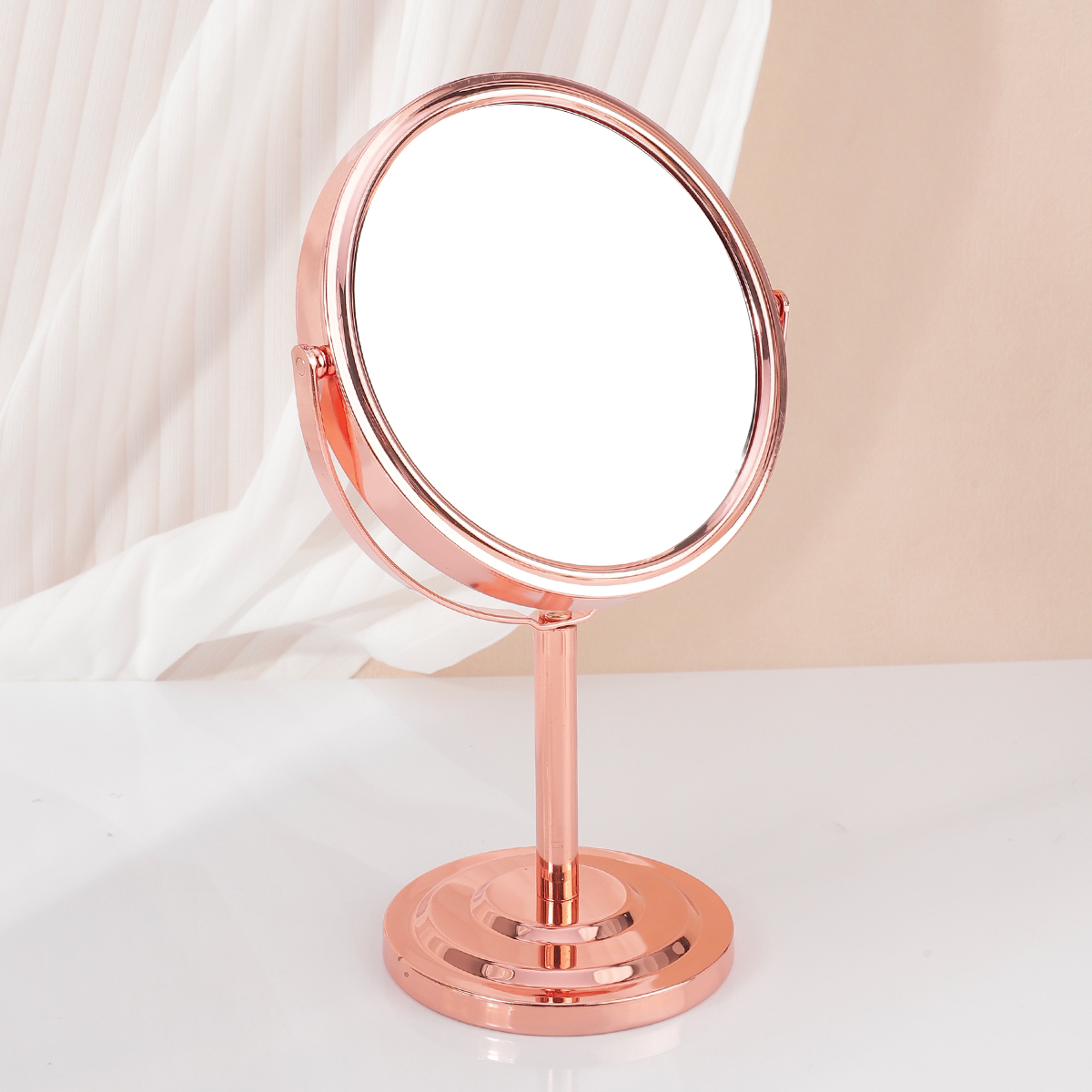 Tabletop Makeup Mirror Double Sided Magnifying Makeup Mirror for Vanity & Desk – view 9