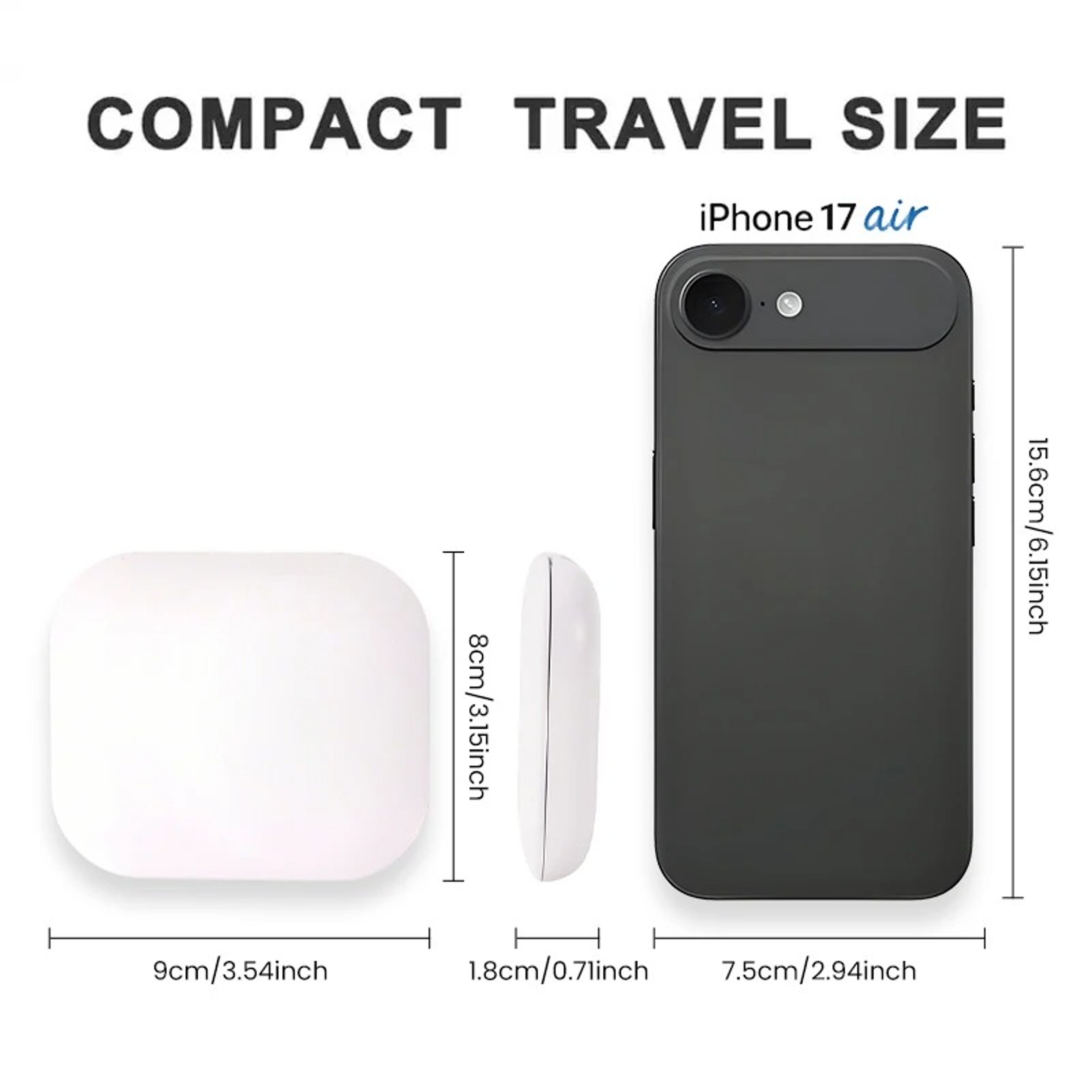 LED Compact Mirror With Light Magnifying Travel Makeup Mirror For Purse  Pocket 2