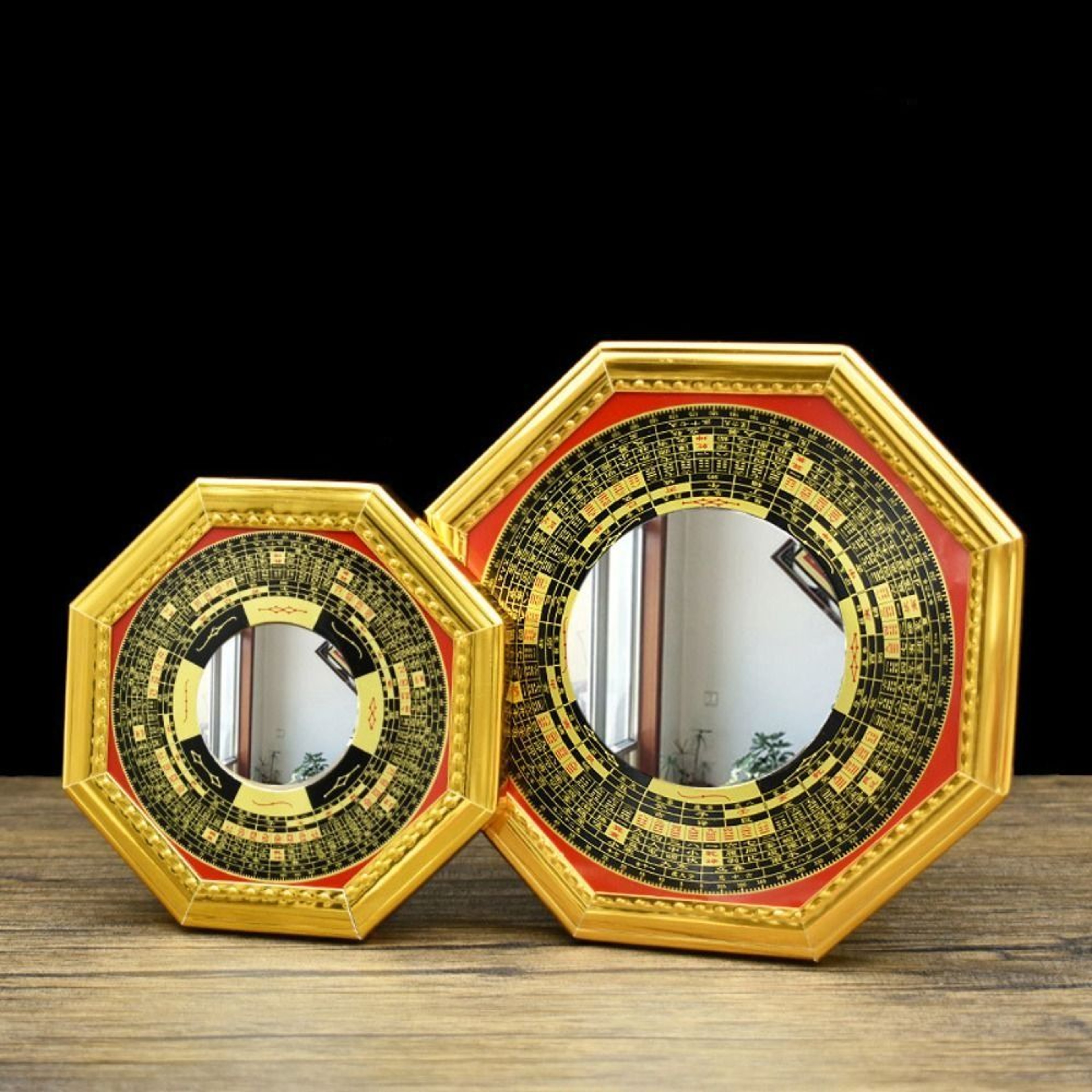 Bagua Feng Shui Mirror Octagonal Lucky Home Protection Wall Decor 3