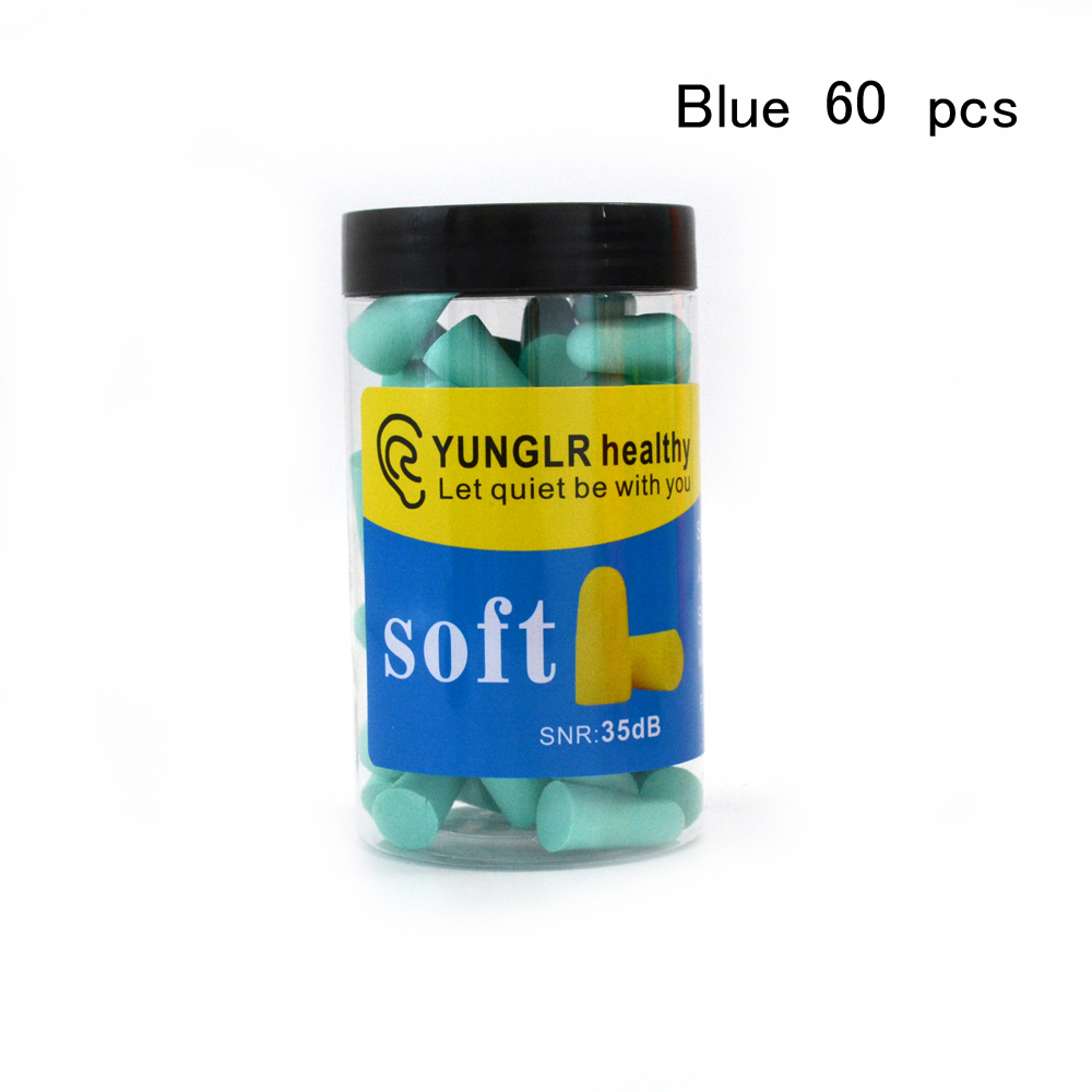 Soft Foam Noise Reduction Ear Plugs For Sleeping Travel Study And Work 9