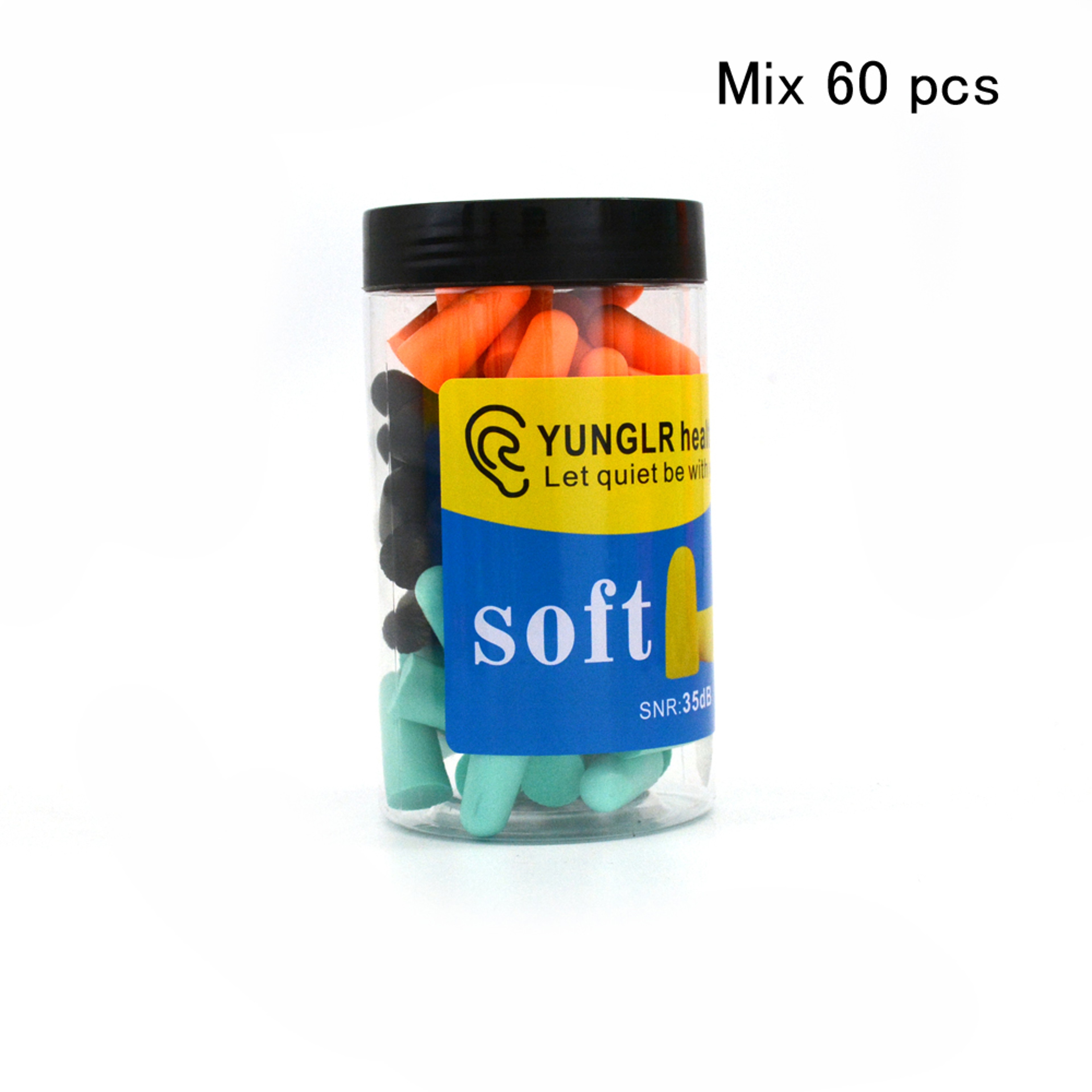 Soft Foam Noise Reduction Ear Plugs For Sleeping Travel Study And Work 11