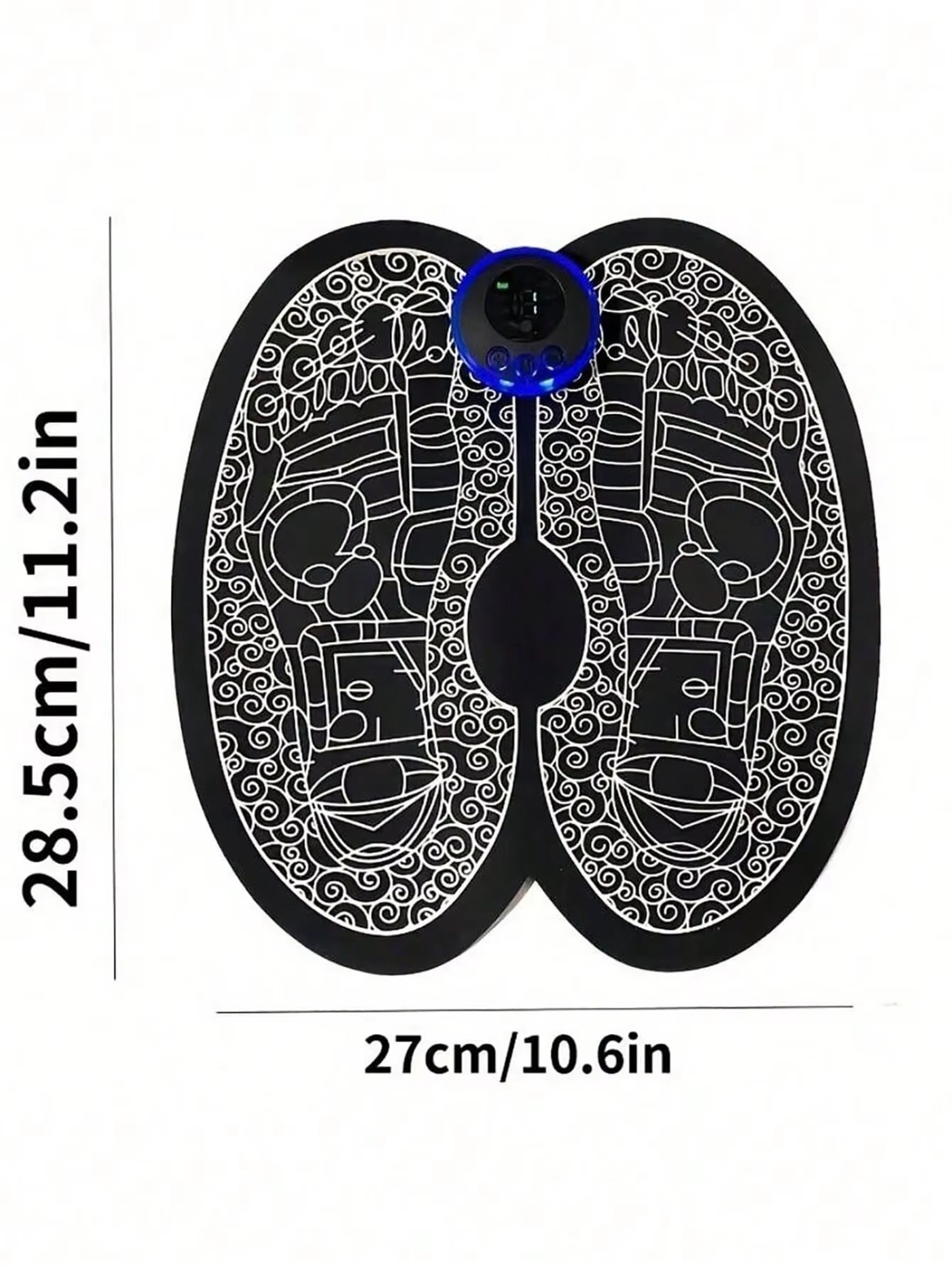 Rechargeable EMS Foot Massager Mat For Muscle Relaxation And Circulation Support 3