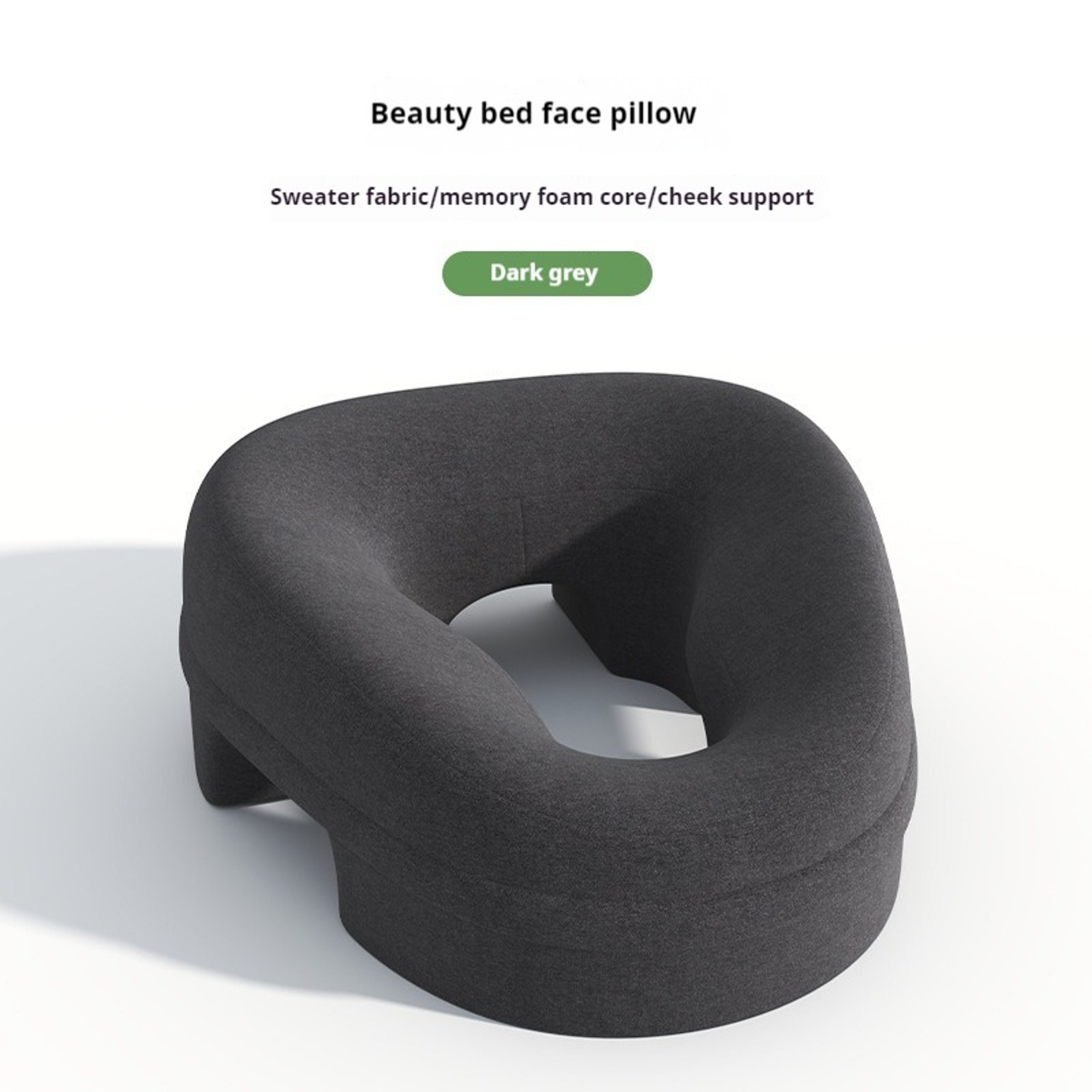 Memory Foam Face Rest Pillow Ergonomic Massage Head Support Cushion 7