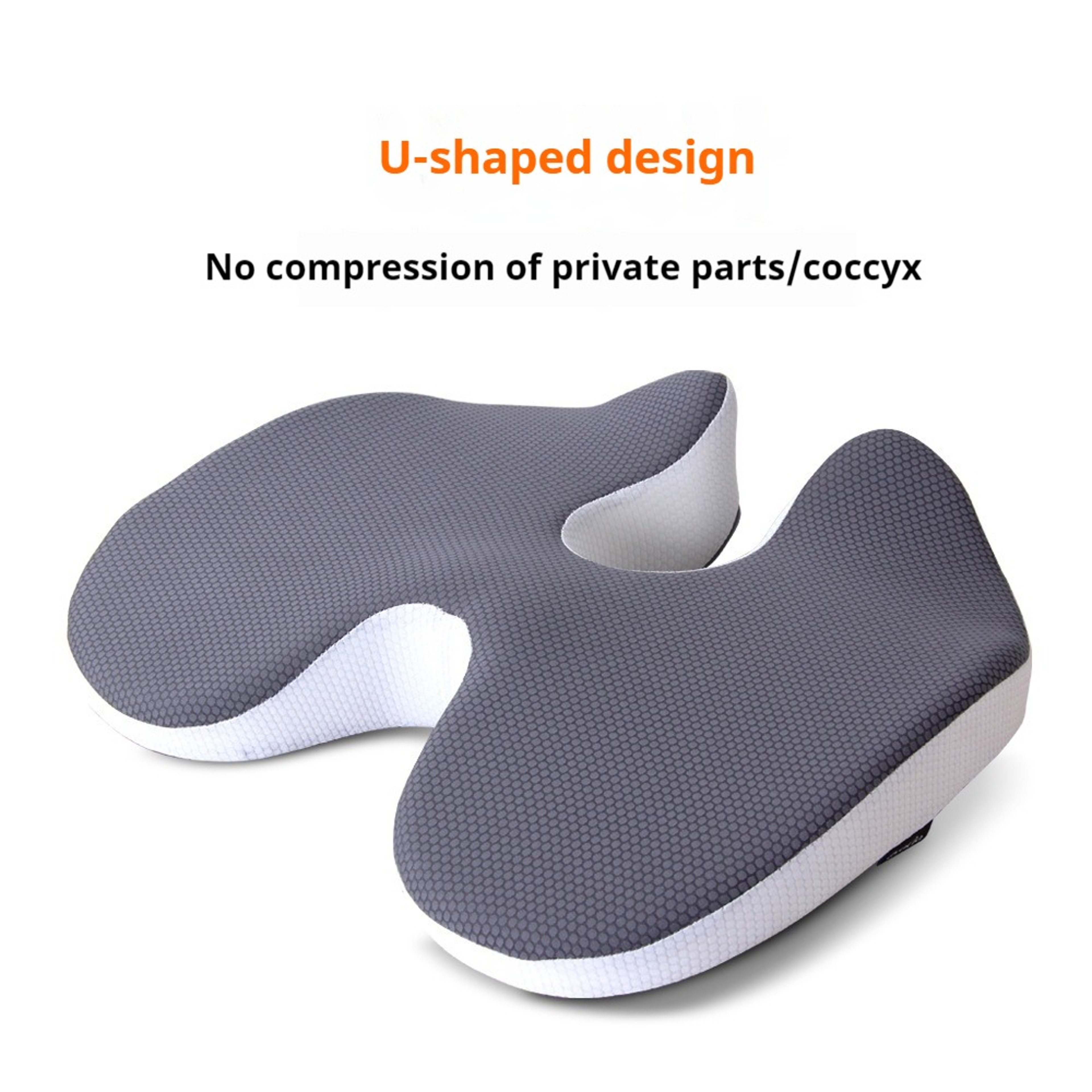 Orthopedic Memory Foam Seat Cushion For Tailbone Support And Sciatica Comfort 2