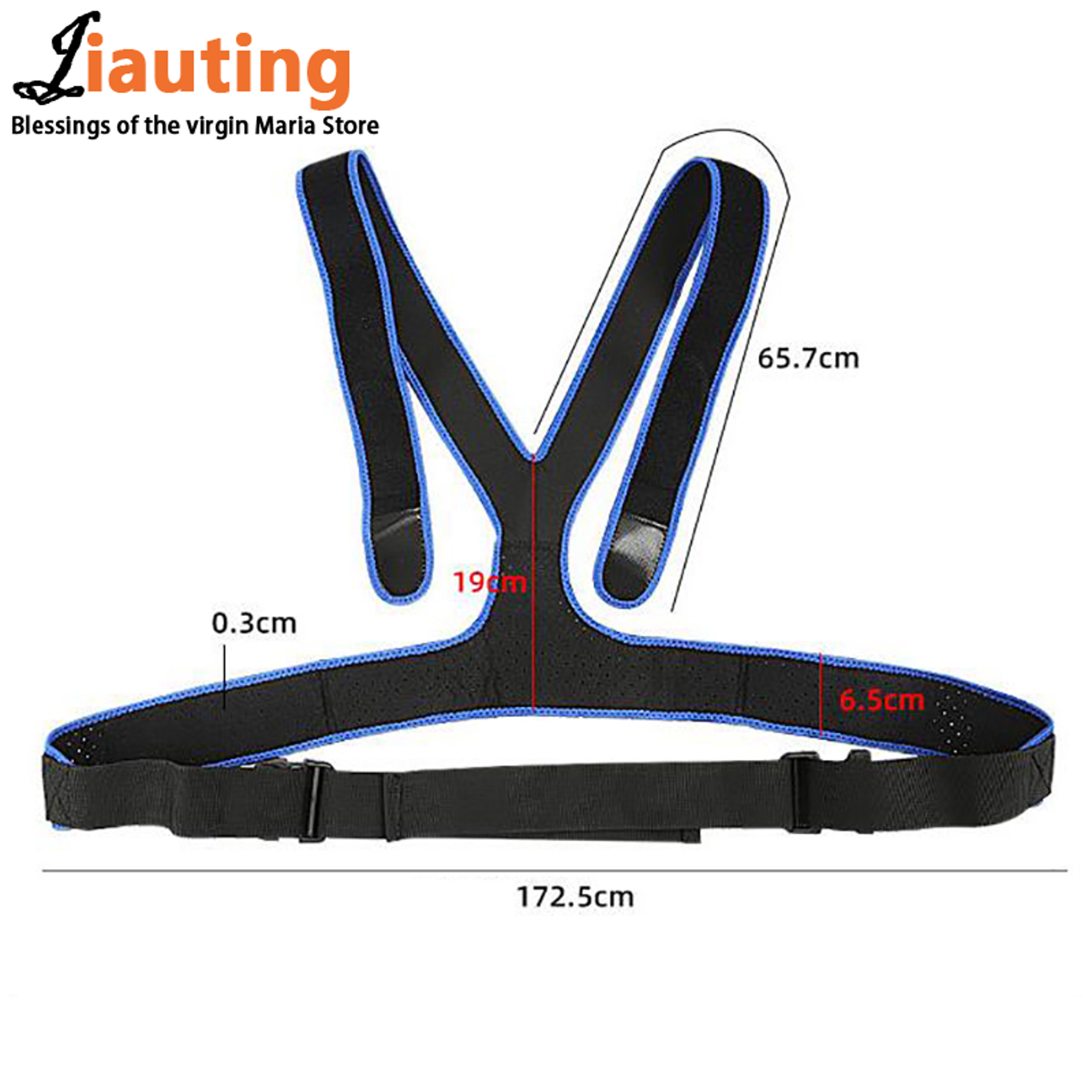 Wheelchair Safety Belt Adjustable Shoulder Harness For Fall Prevention And Torso Support 6