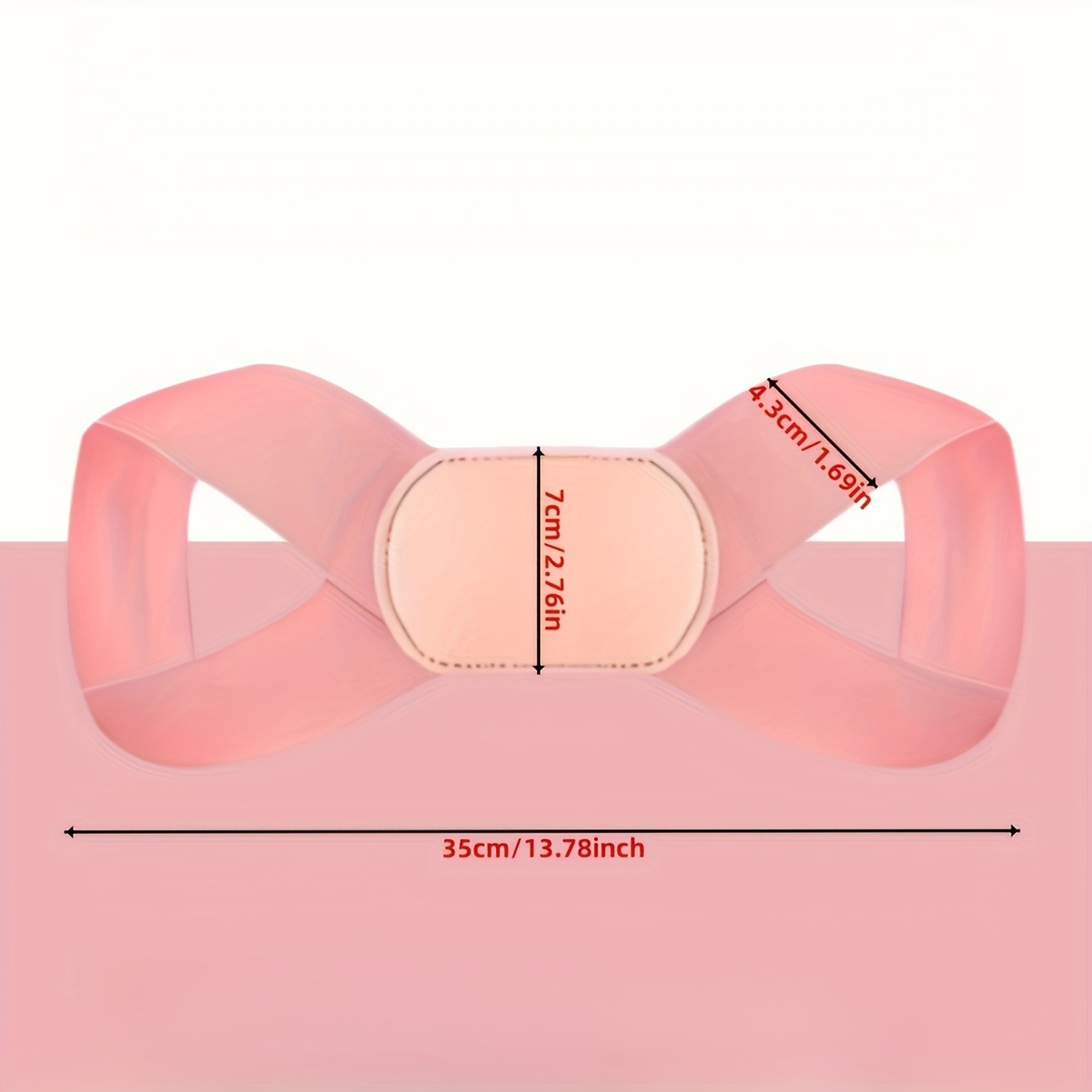 Women Invisible Posture Corrector Breathable Back Support Brace 5