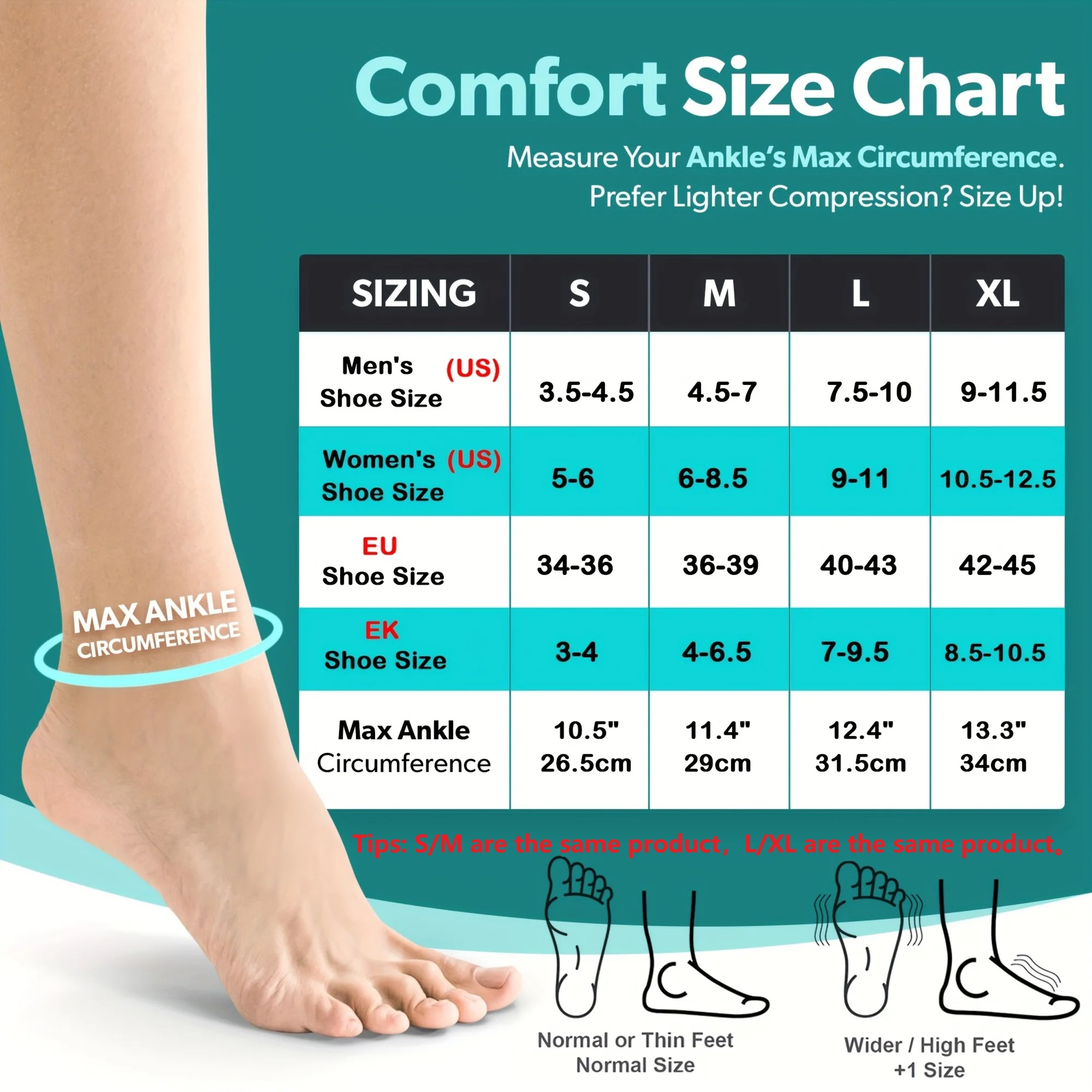 Ankle Compression Socks with Arch Support Open Toe Foot Sleeves – view 2
