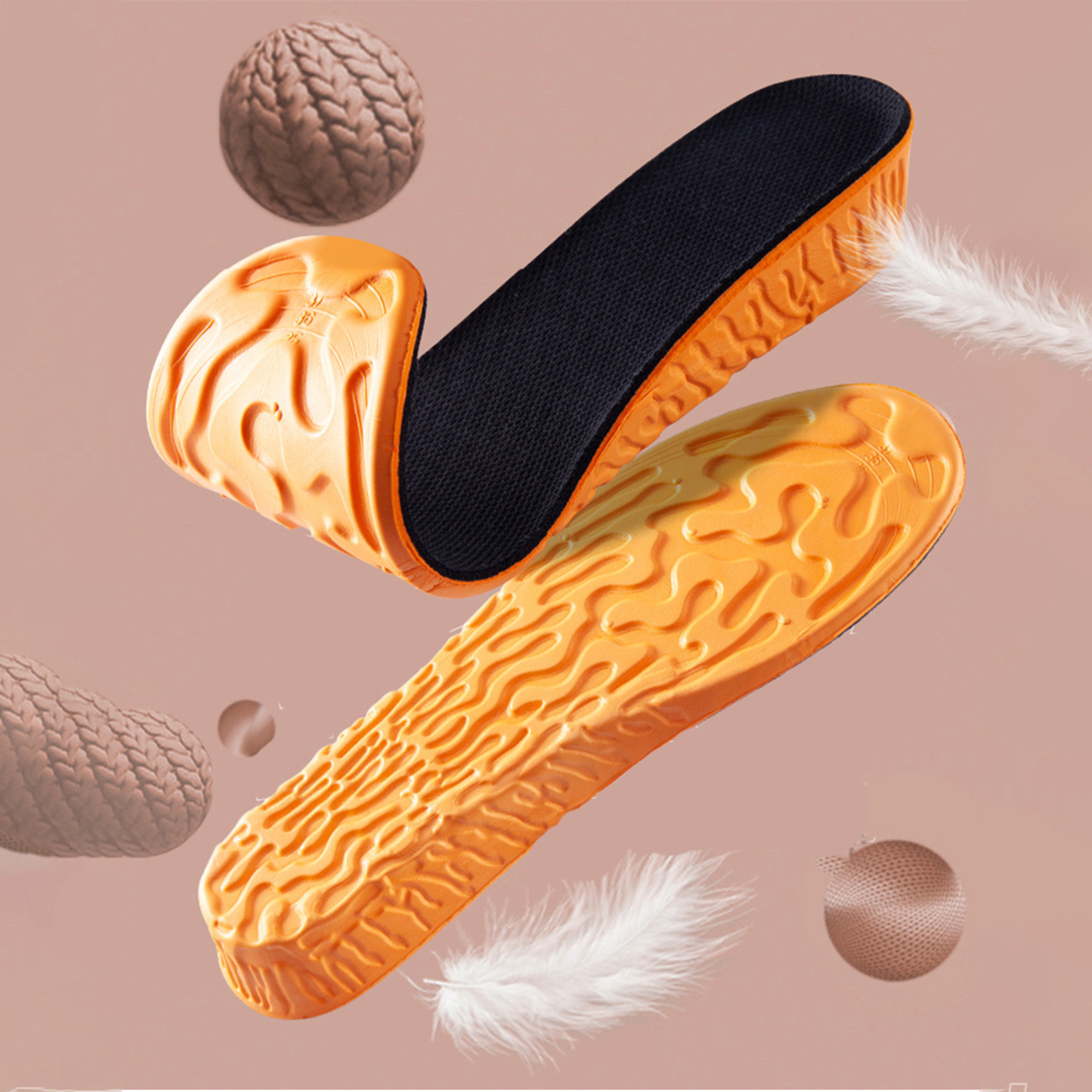 Invisible Height Increase Insoles with EVA Memory Foam Comfort – view 5