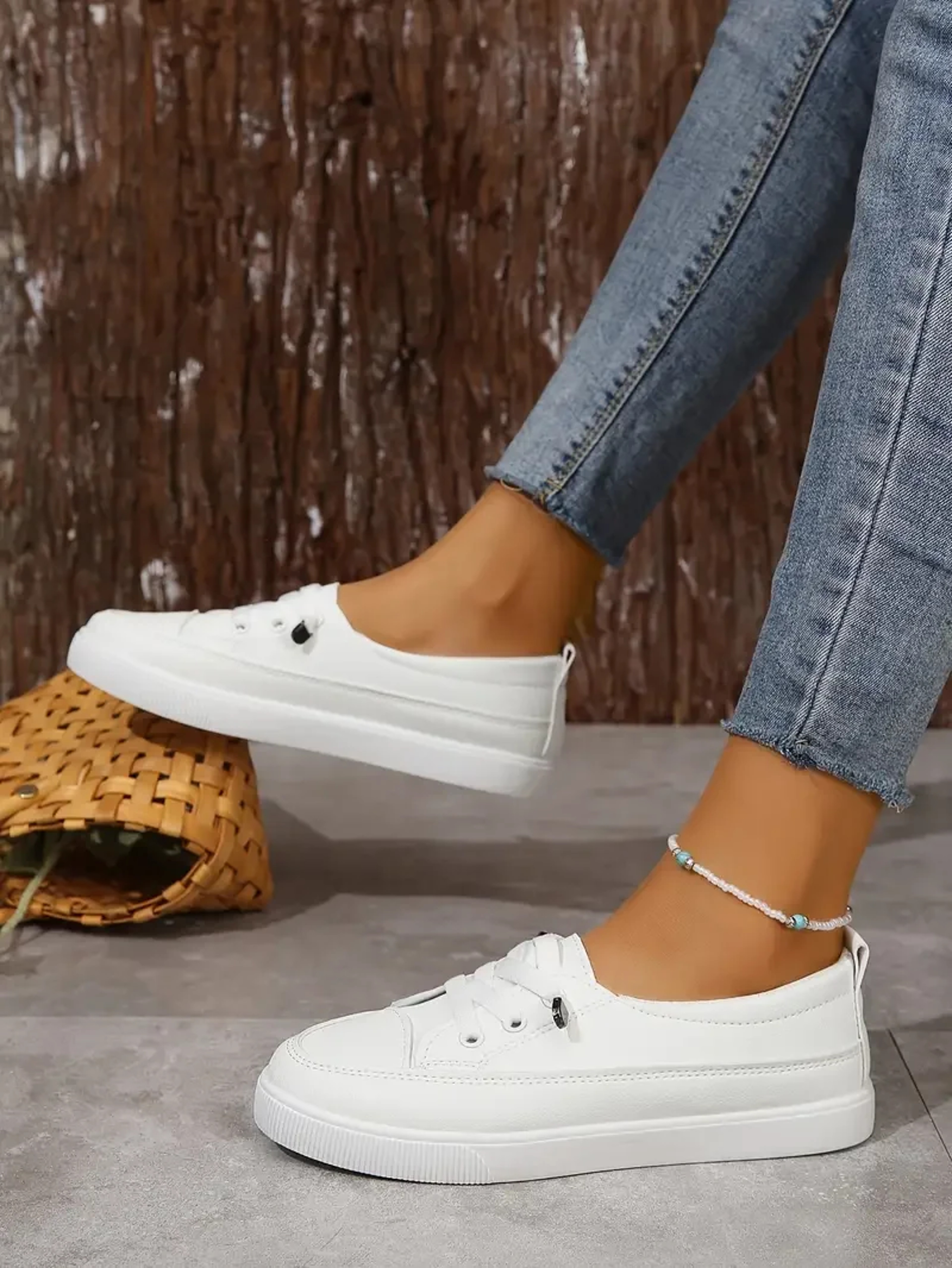 Womens Breathable Mesh Walking Shoes Lightweight Casual Flat Sneakers – view 3