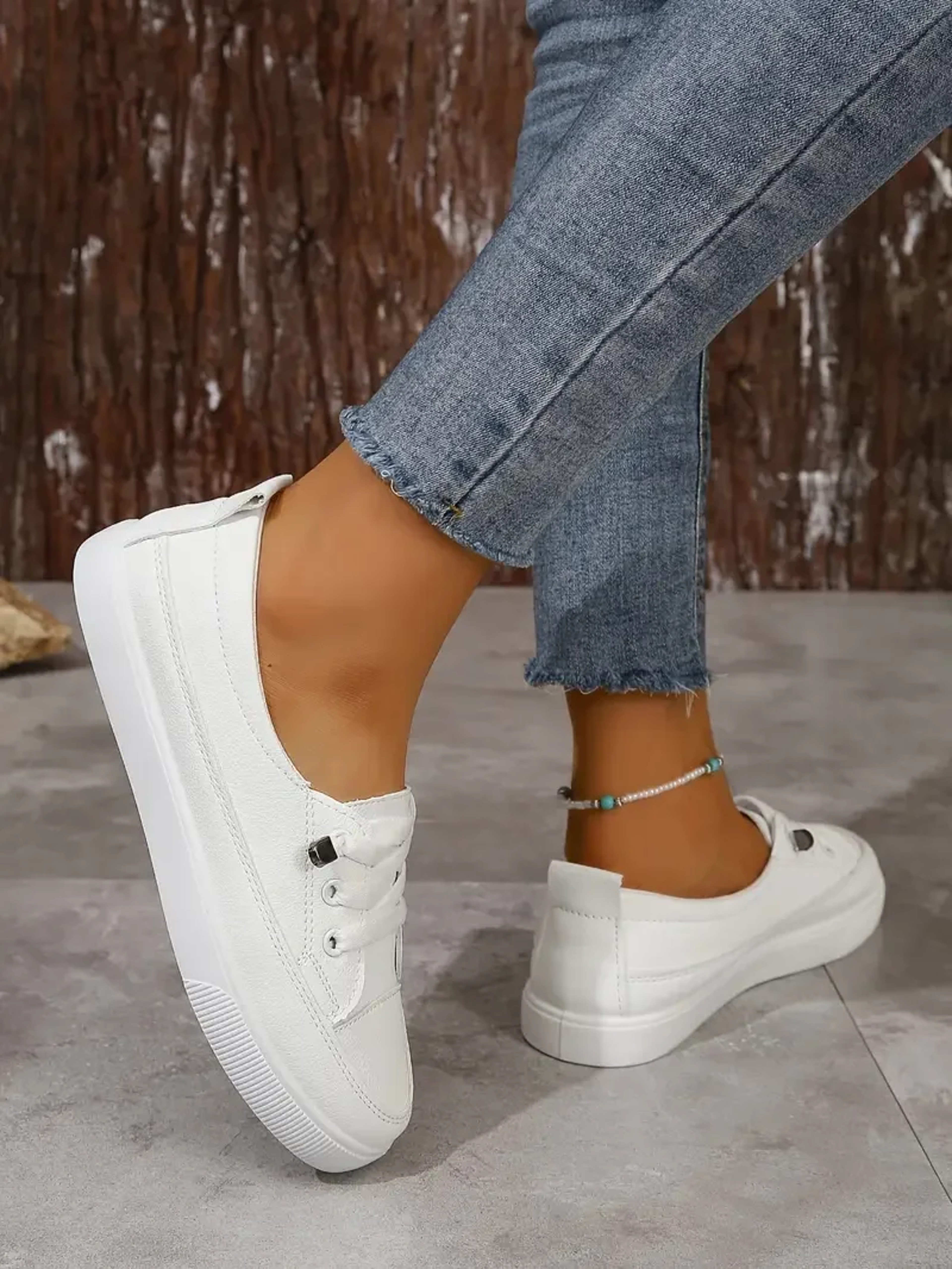 Womens Breathable Mesh Walking Shoes Lightweight Casual Flat Sneakers – view 5