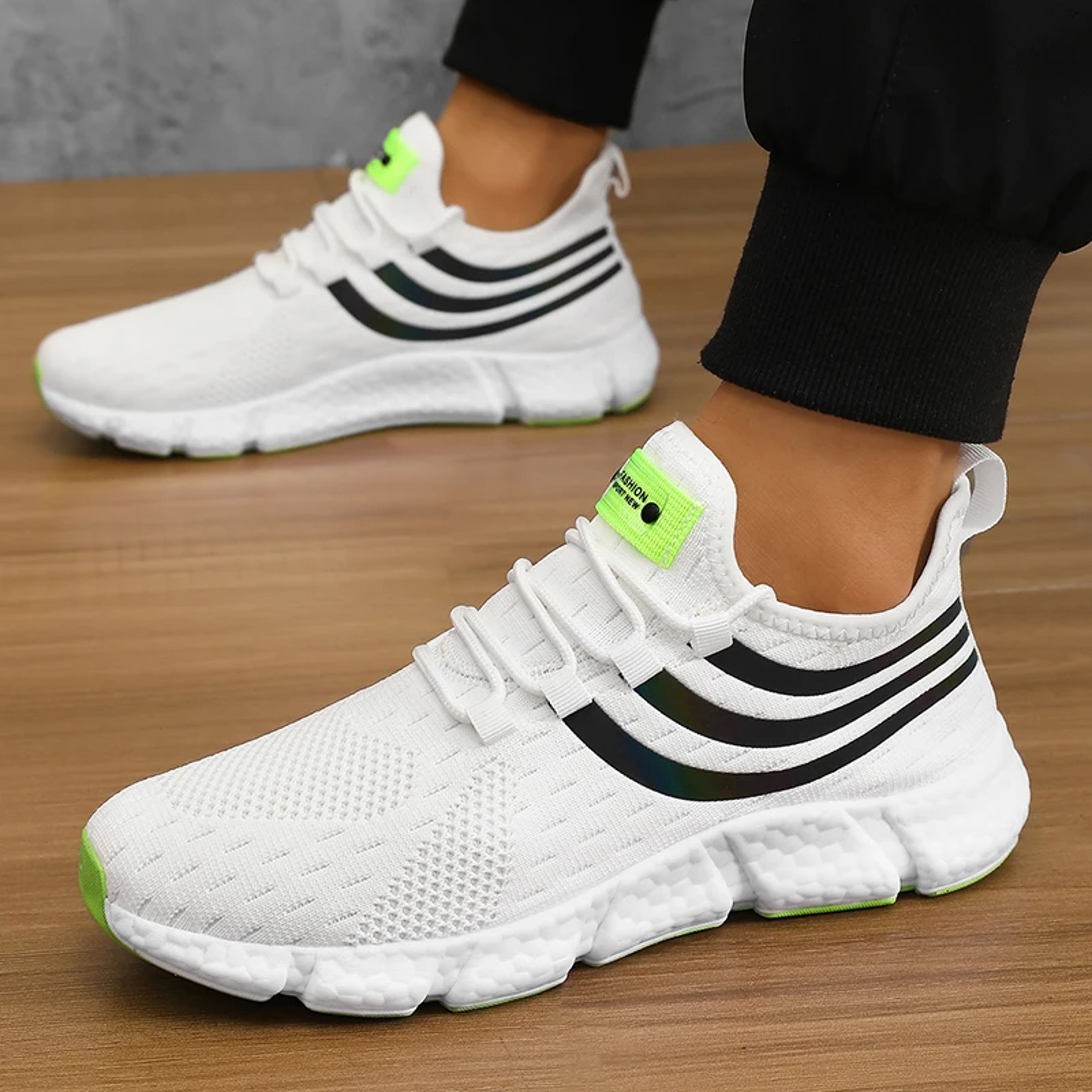Mens Breathable Platform Sneakers Lightweight Running And Walking Shoes 6