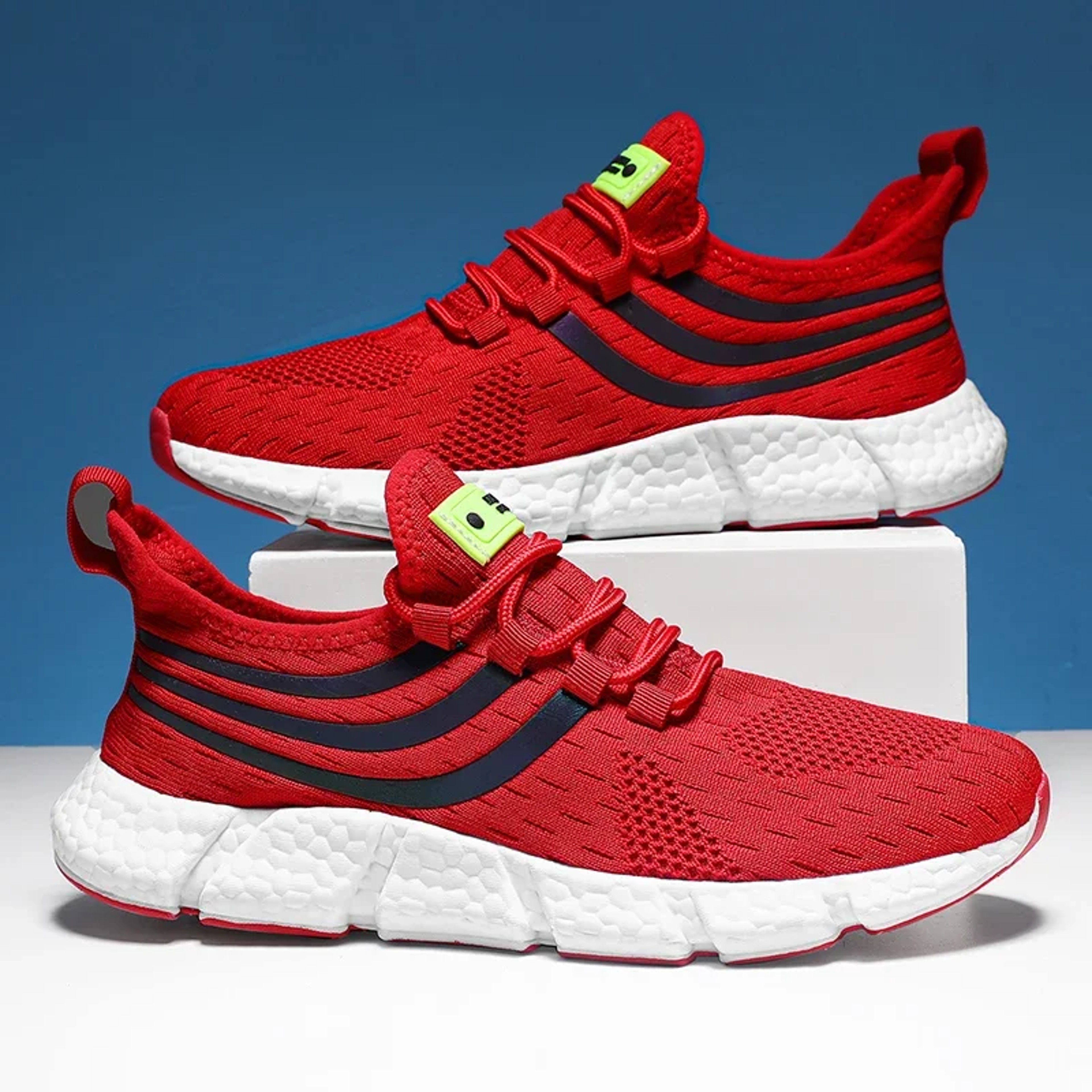 Mens Breathable Platform Sneakers Lightweight Running And Walking Shoes 10