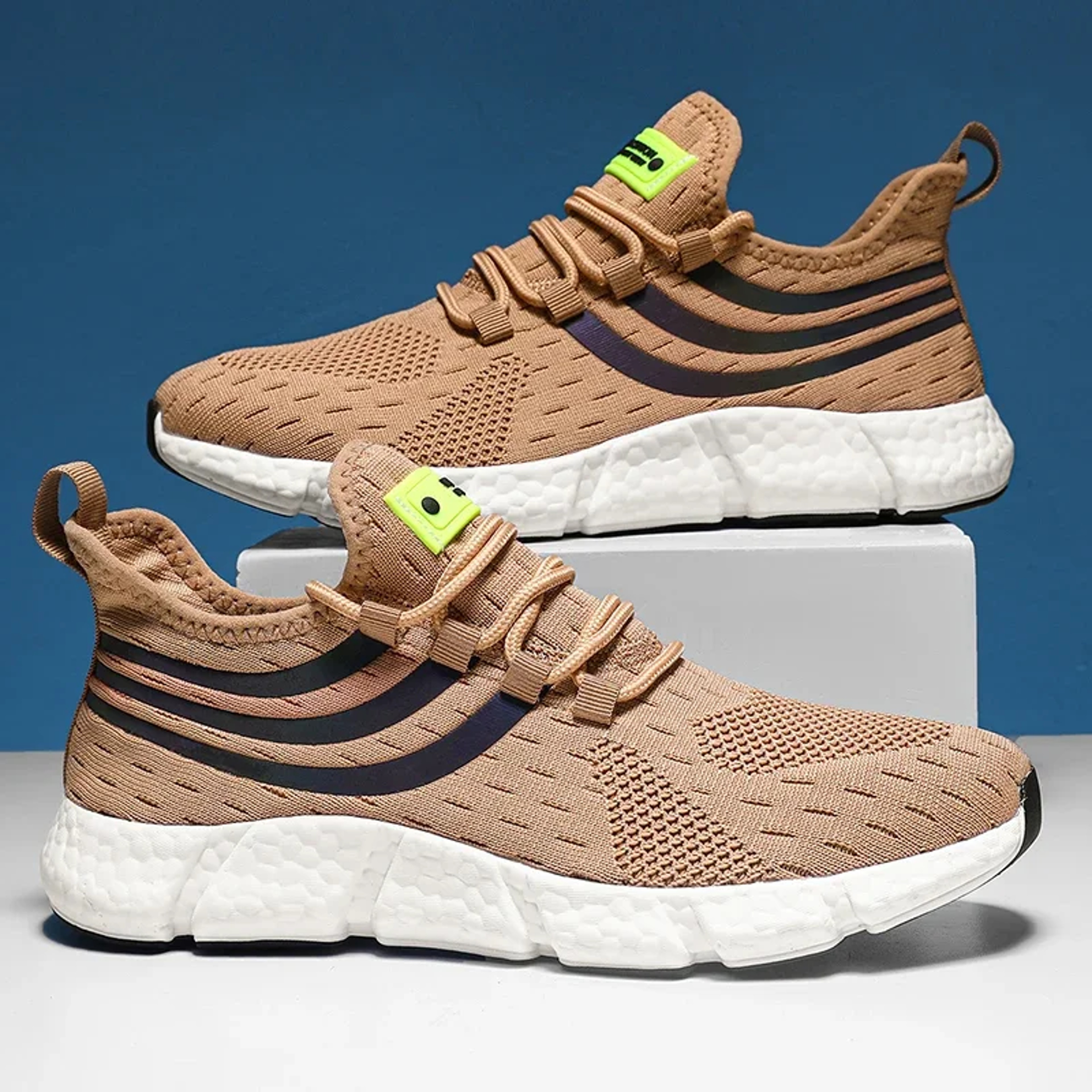 Mens Breathable Platform Sneakers Lightweight Running And Walking Shoes 11