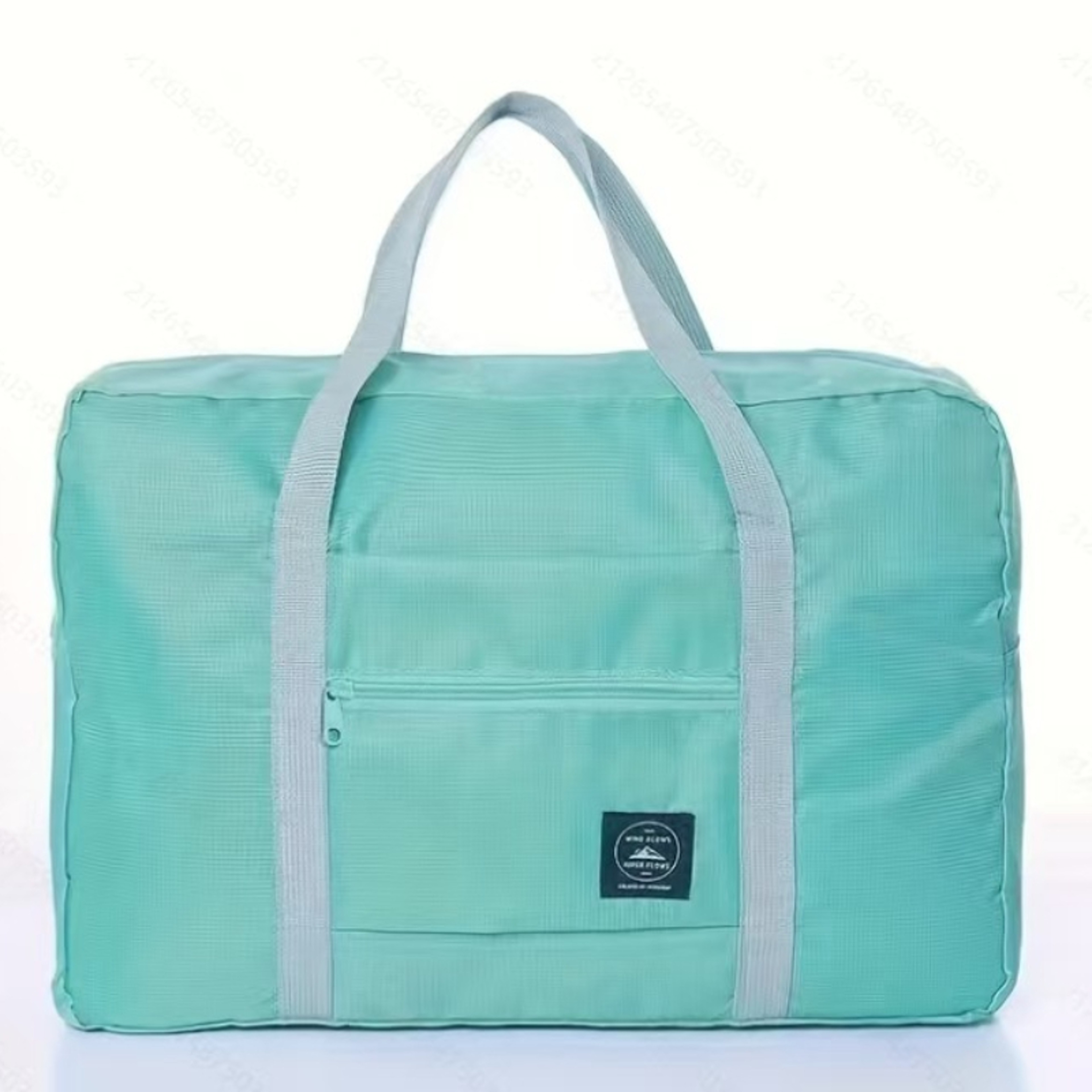 Large Capacity Foldable Travel Bag for Women with Zipper Storage – view 2
