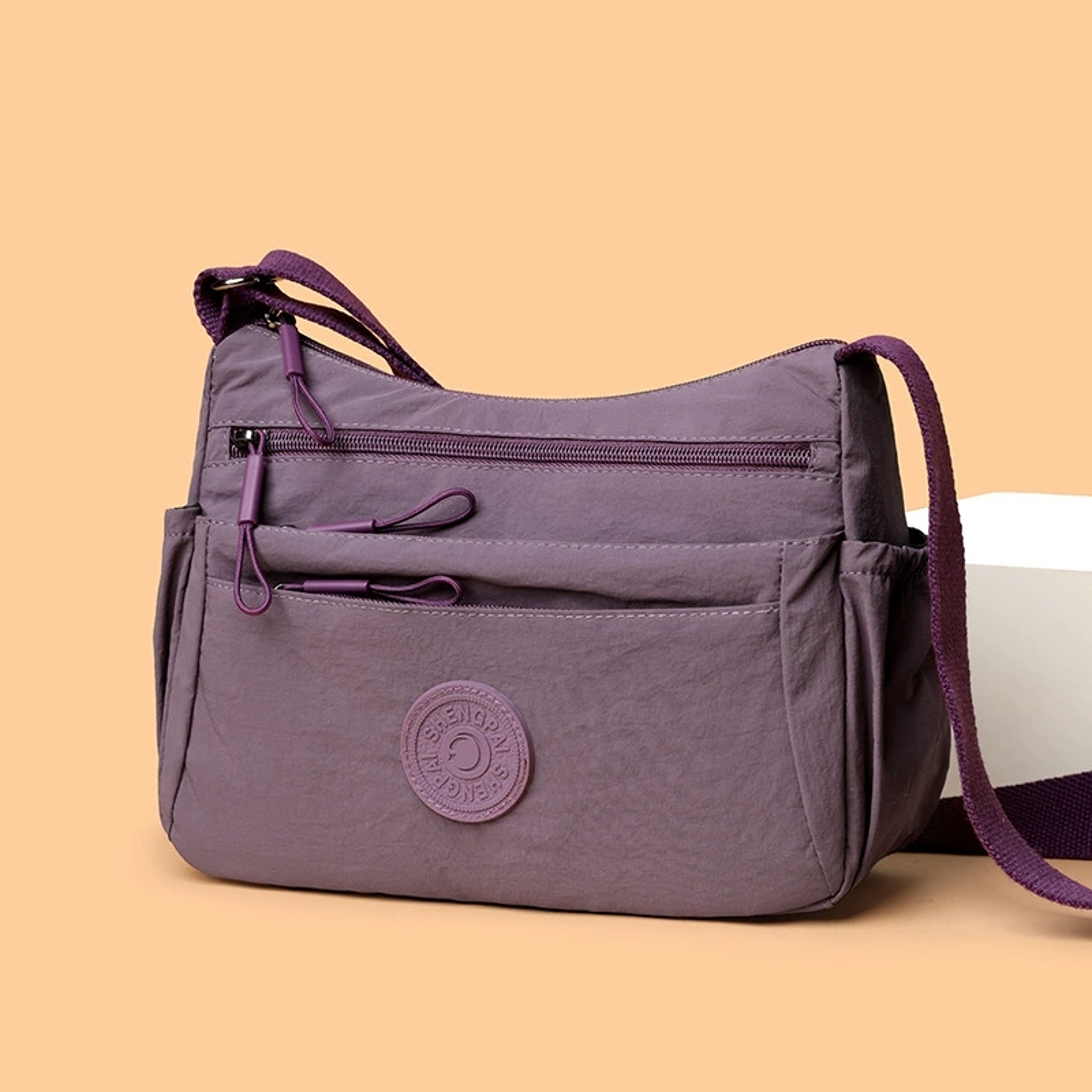 Multi Pocket Crossbody Bag for Women Lightweight Travel Shoulder Purse – view 11
