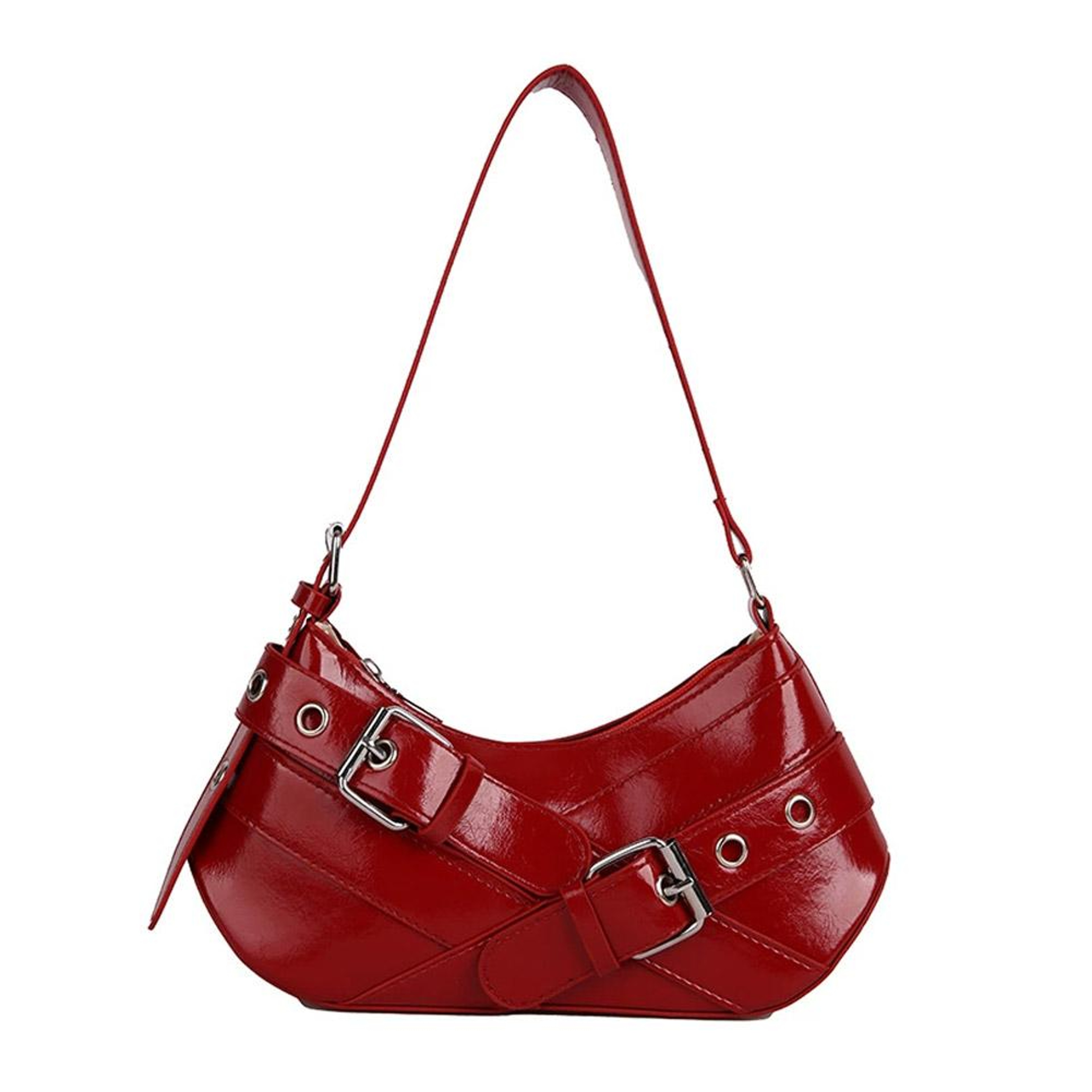 Y2K Shoulder Bag Vintage Punk Crossbody Underarm Purse For Women 9