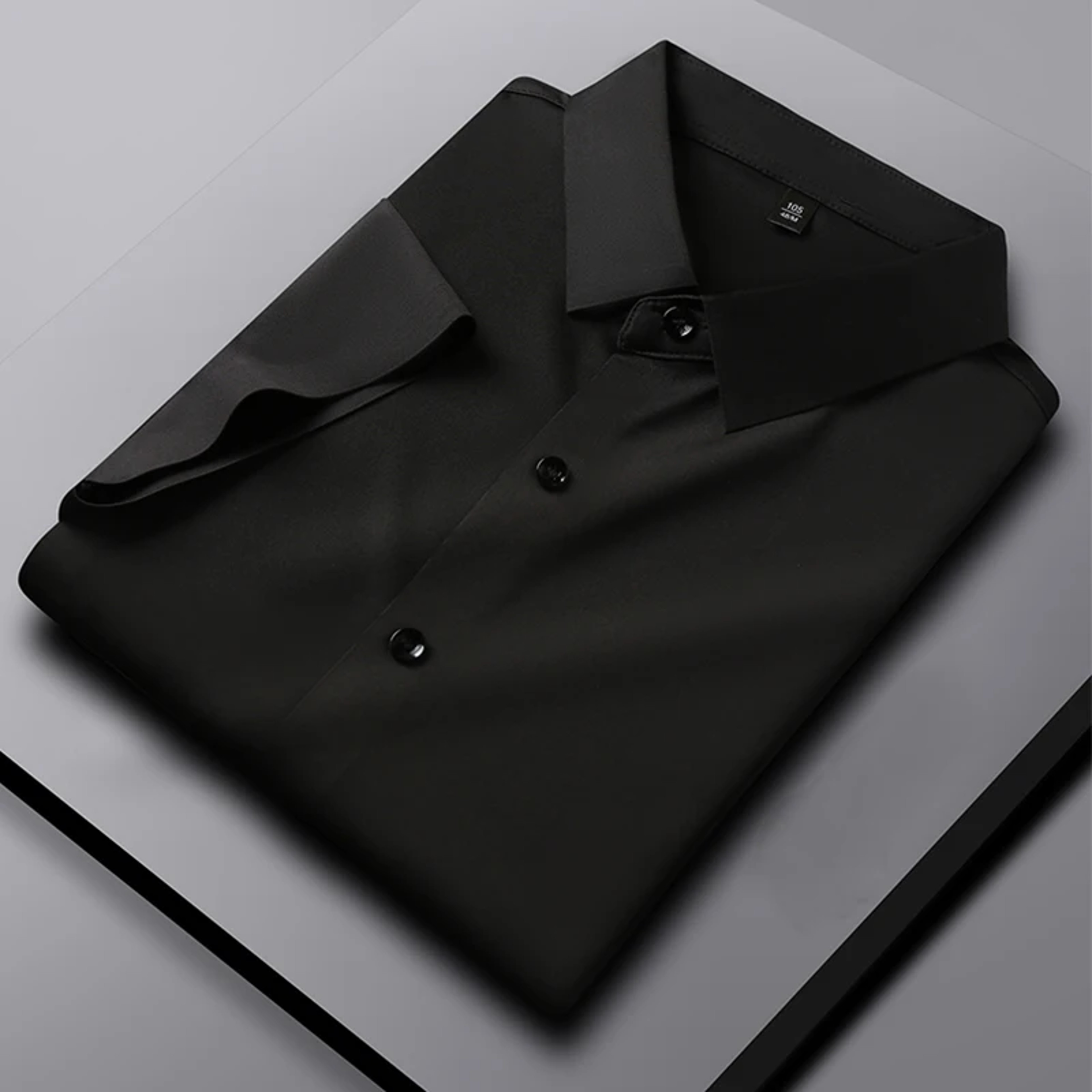 Wrinkle Resistant Mens Business Casual Short Sleeve Shirt 3