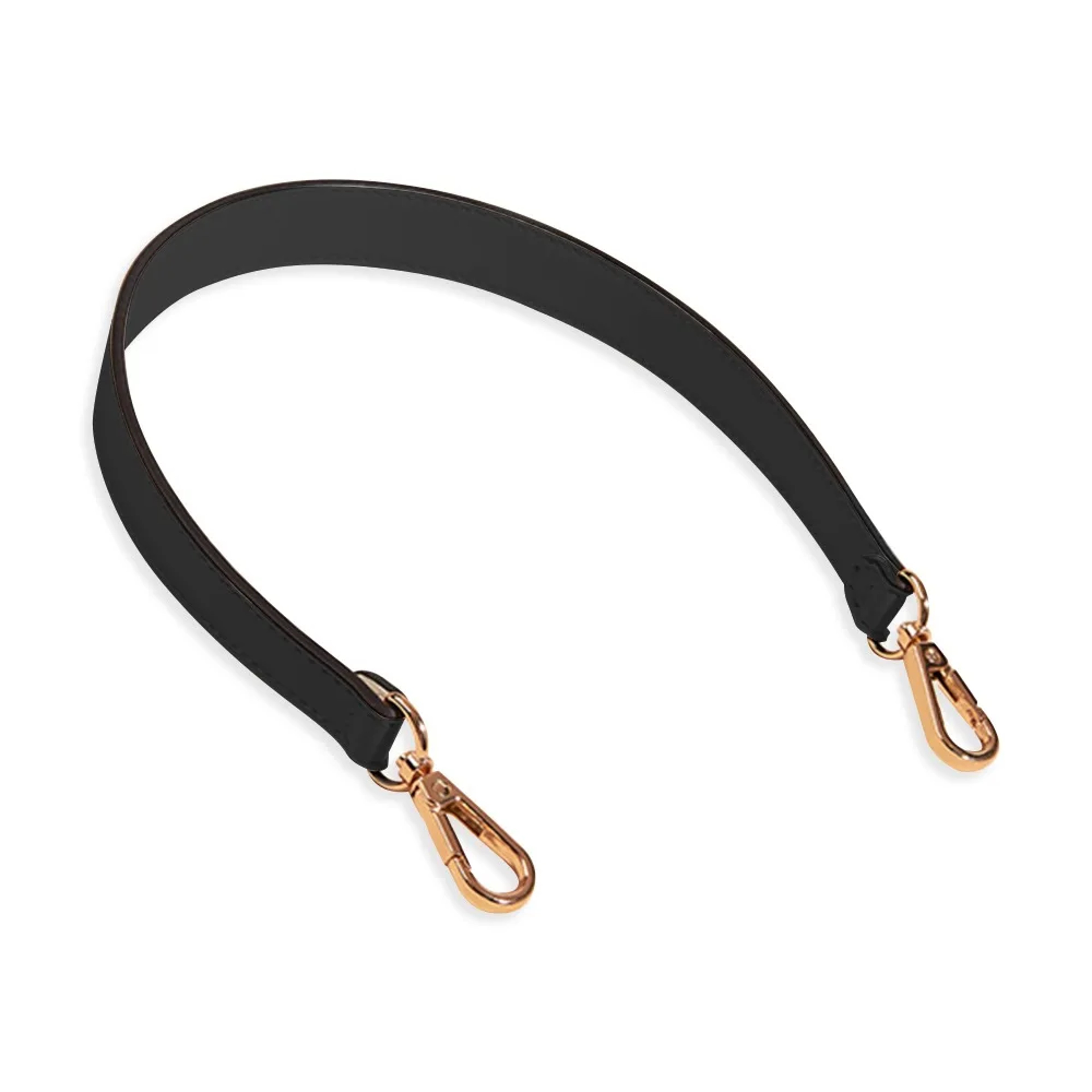 PU Leather Bag Strap Short Replacement Purse Strap with Gold Buckles – view 15