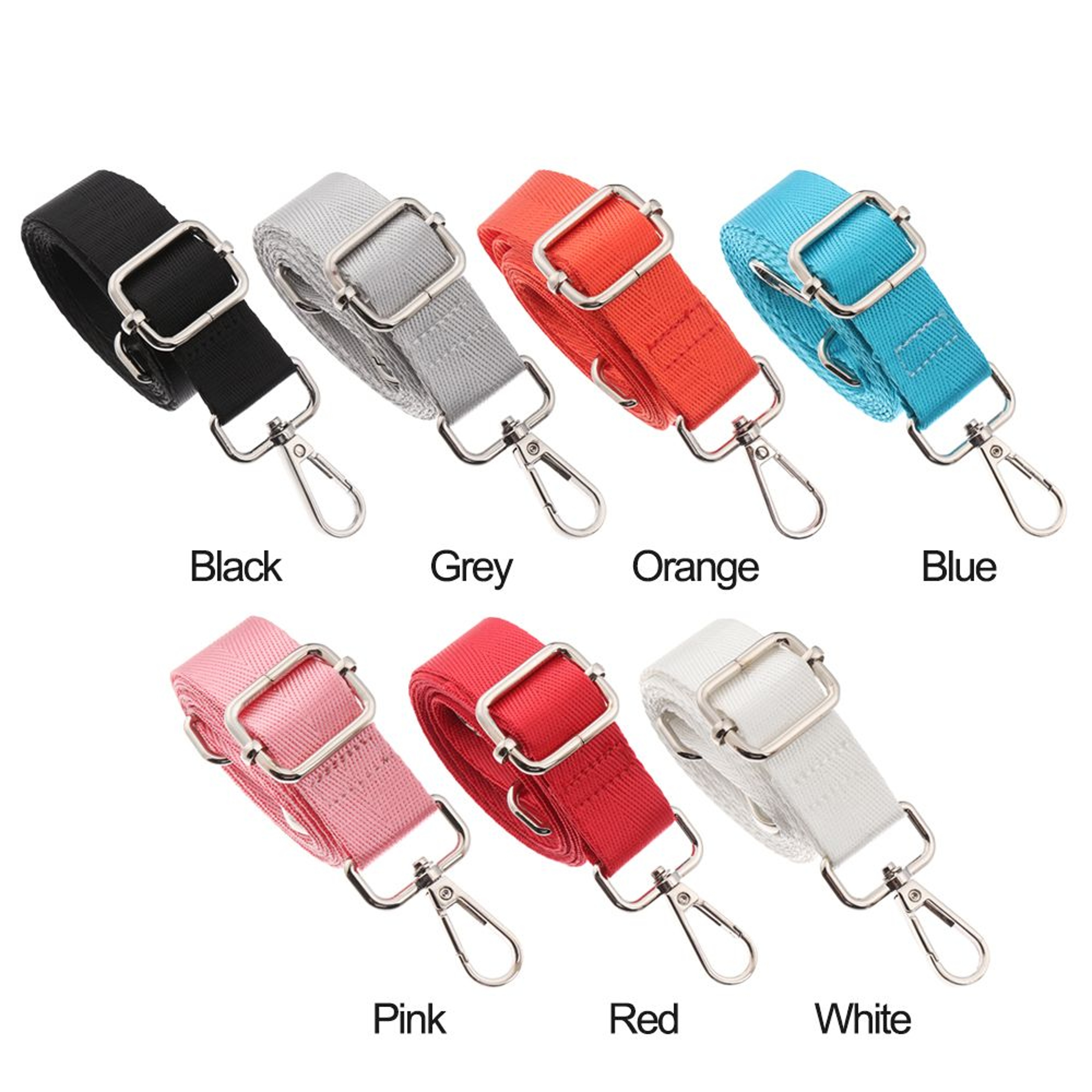 Adjustable Nylon Bag Strap Wide Replacement Shoulder and Crossbody Strap – view 2