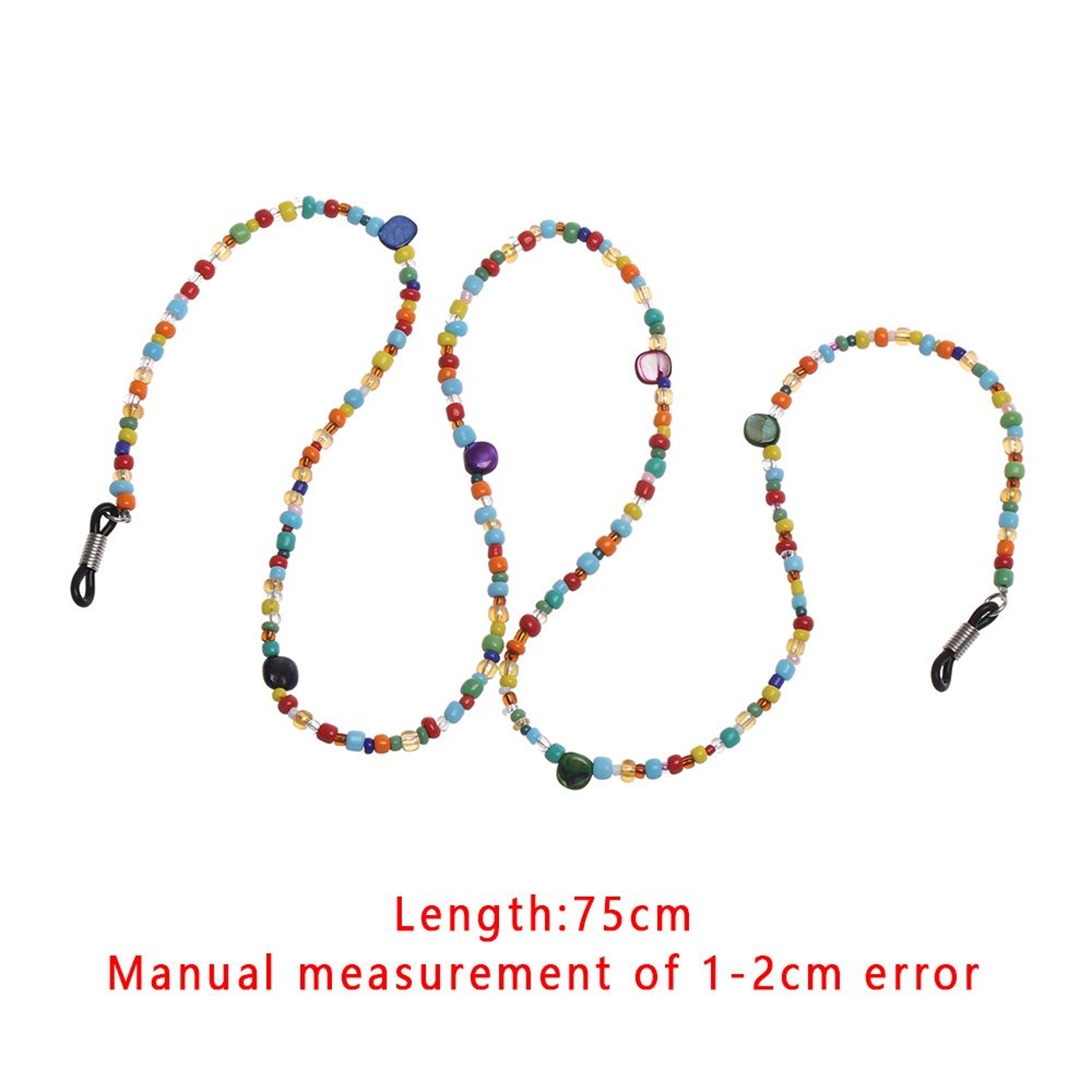 Retro Beaded Eyeglass Chain With Tassels Reading Glasses Holder 4