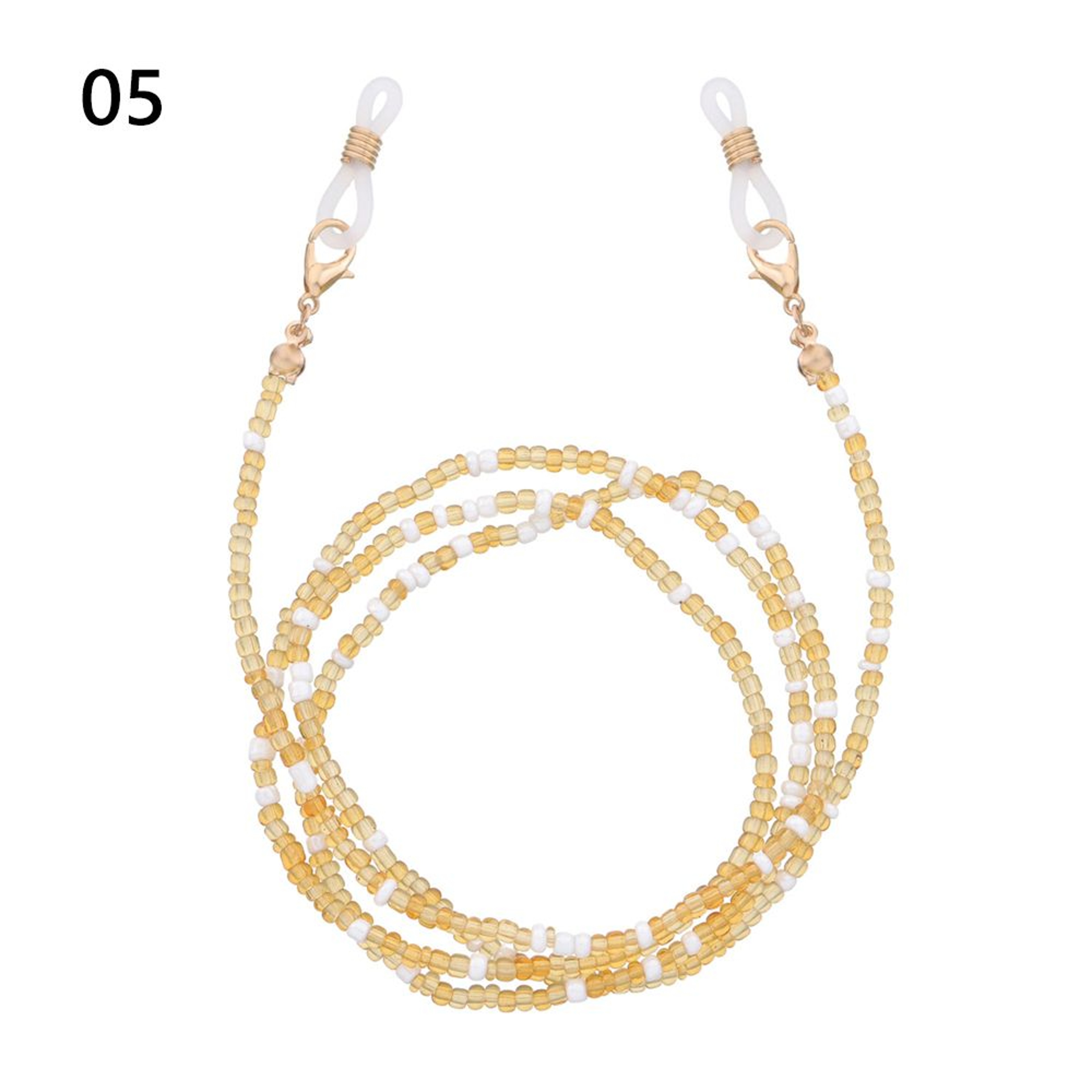 Retro Beaded Eyeglass Chain With Tassels Reading Glasses Holder 13